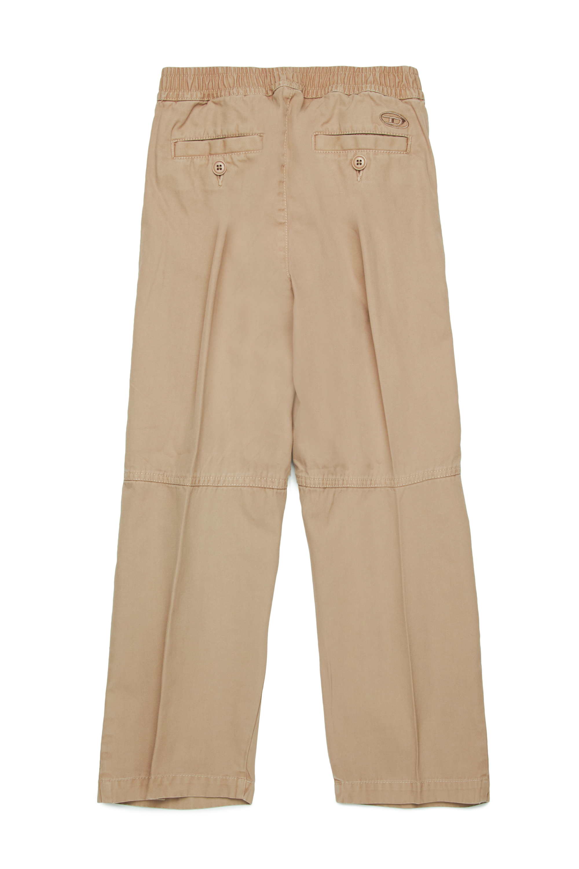 Diesel - PTINO, Uomo Pantaloni stile workwear con logo Oval D in Marrone - Image 2