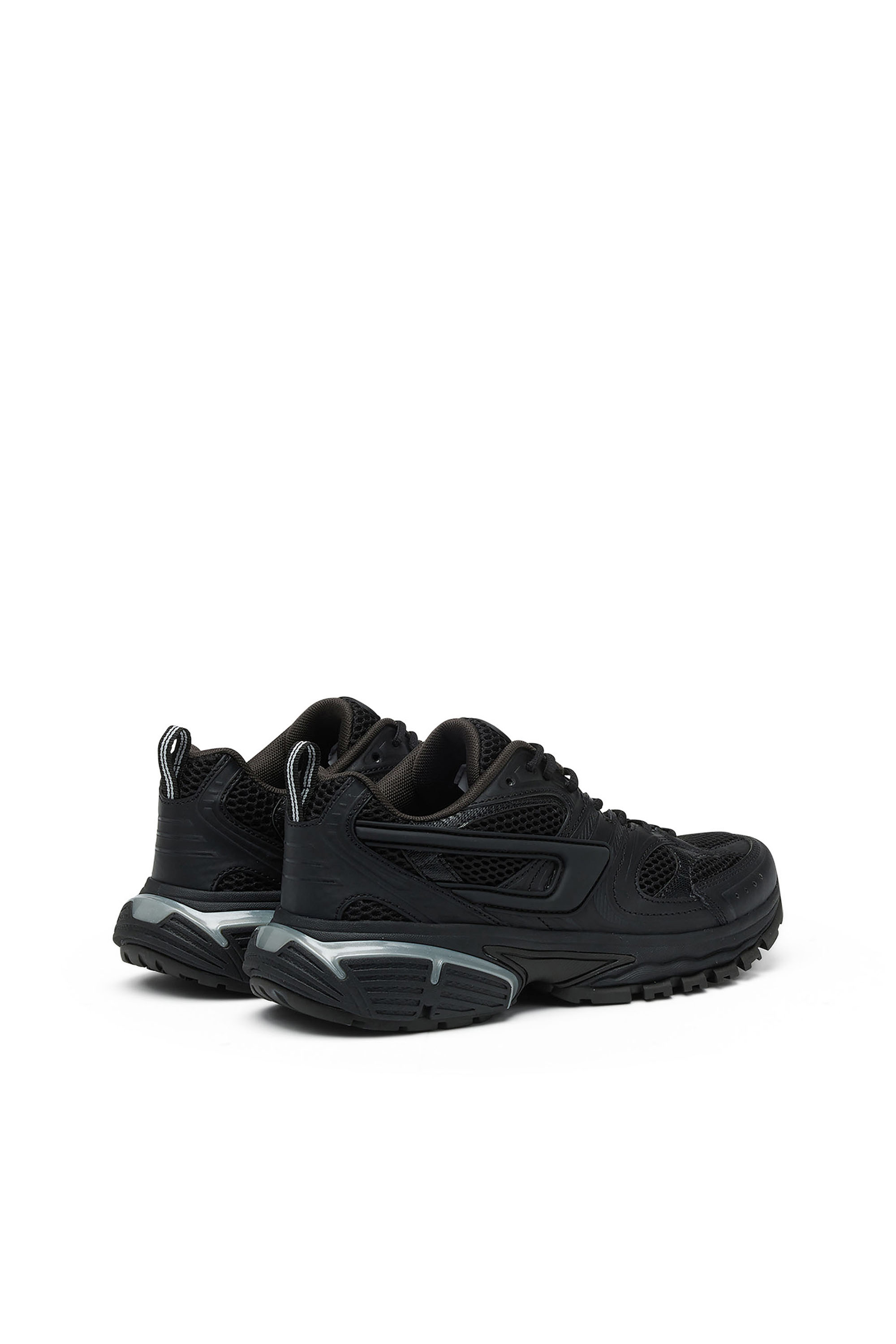 Diesel - S-SERENDIPITY PRO-X1, Man's S-Serendipity-Monochrome sneakers in mesh and PU in Black - 3