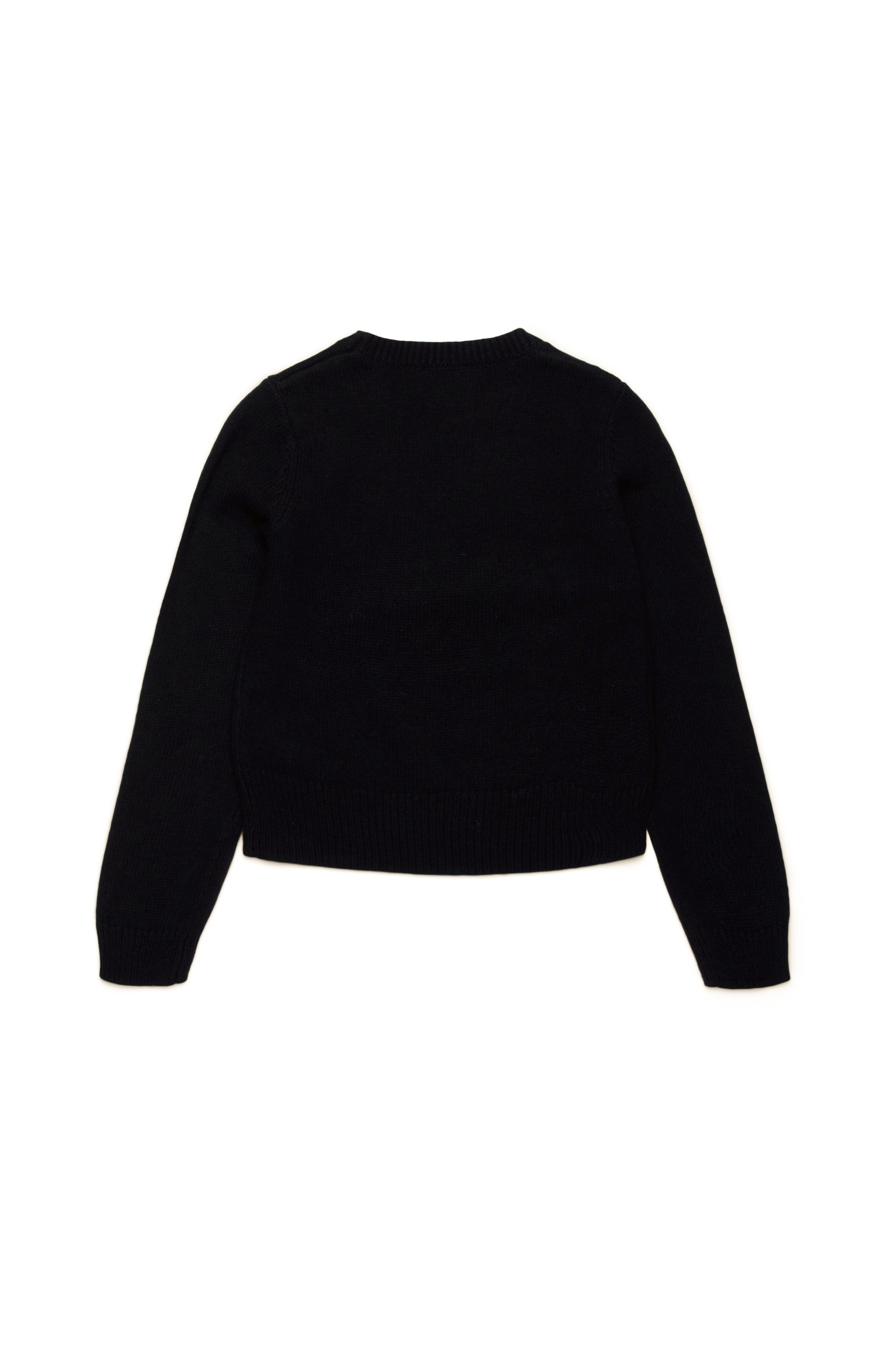 Diesel - KGANDIE, Woman's Jumper in cashmere-enriched blend in Black - 2