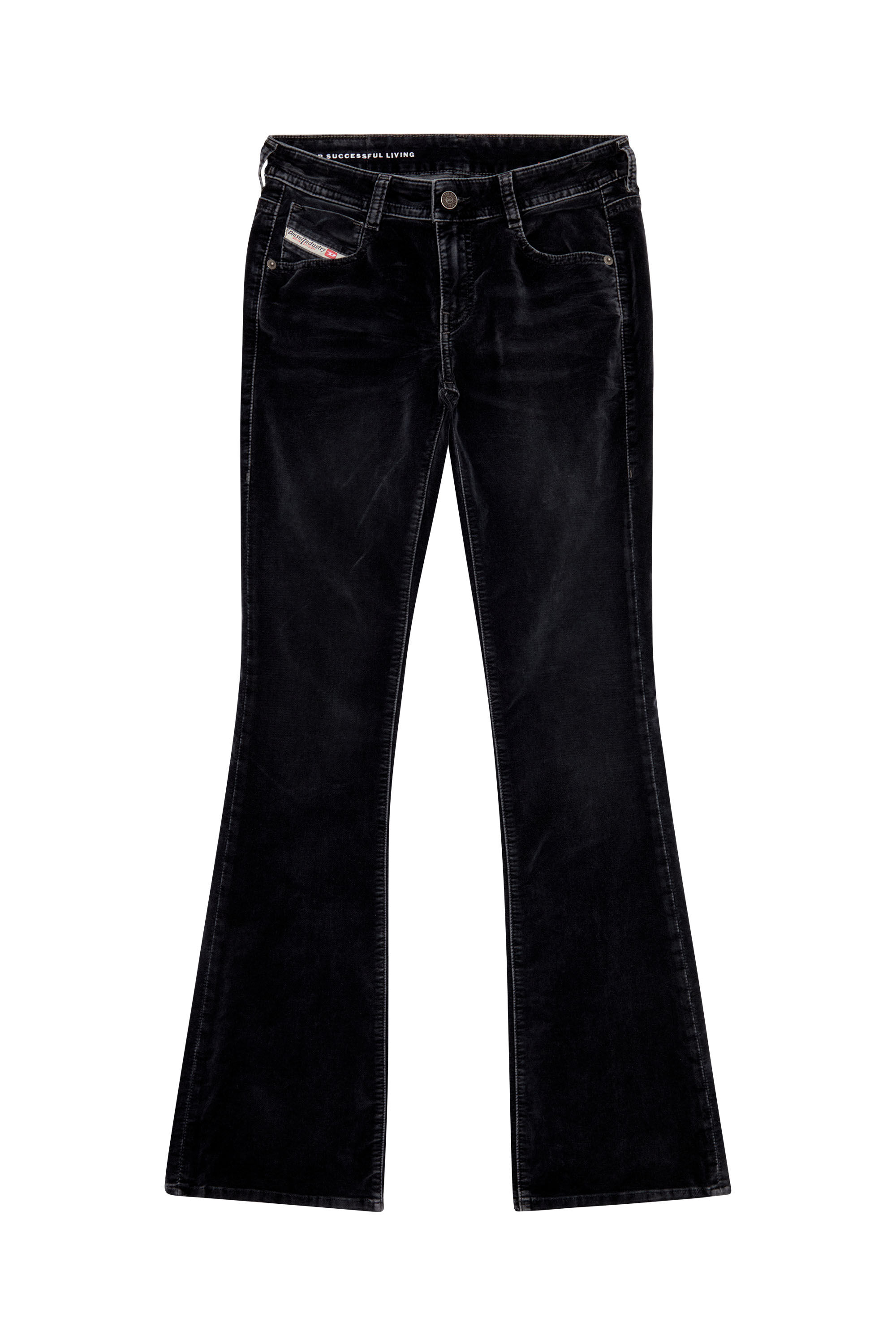 Diesel - Donna Bootcut and Flare Jeans 1969 D-Ebbey 003HL, Nero - Image 2