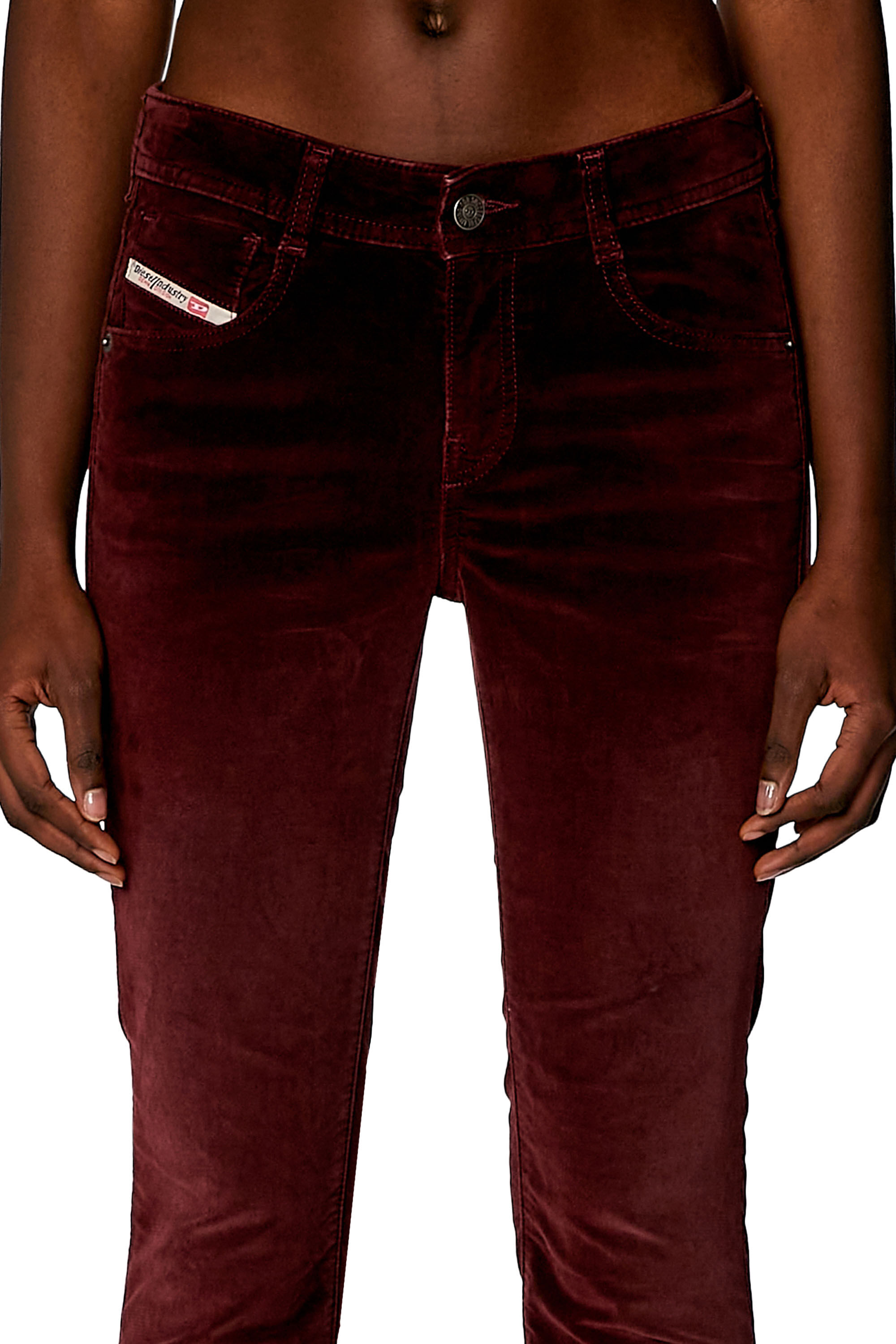 Diesel - Donna Bootcut and Flare Jeans 1969 D-Ebbey 003HL, Rosso - Image 5