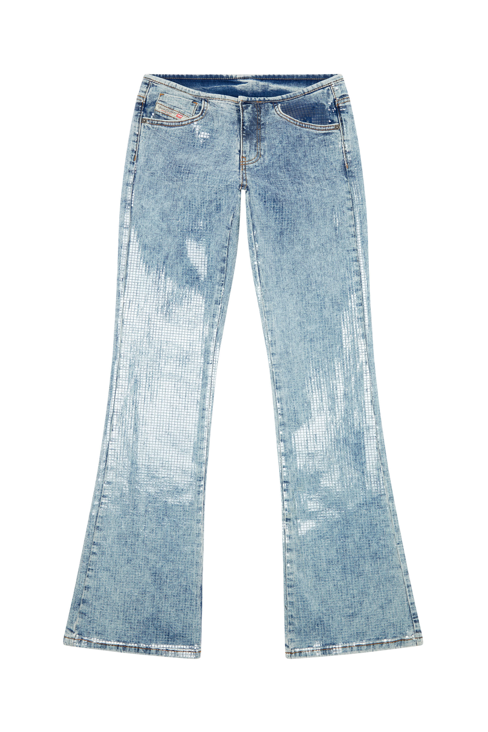 Diesel - Donna Bootcut and Flare Jeans D-Shark 0PGAA, Blu Chiaro - Image 2