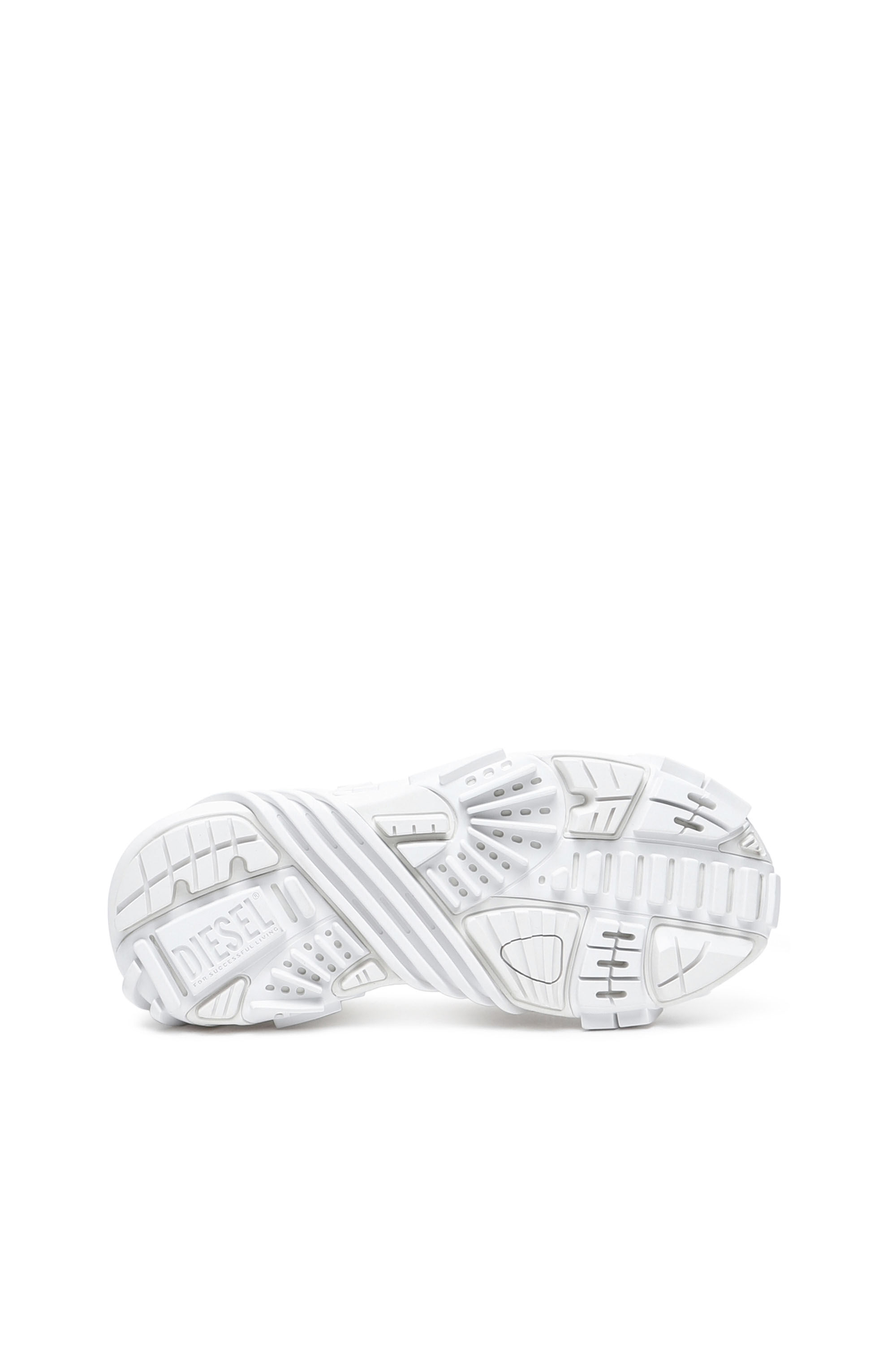 Diesel - S-PROTOTYPE LOW W, Donna S-Prototype Low W - Sneaker in mesh e gomma in Bianco - Image 3