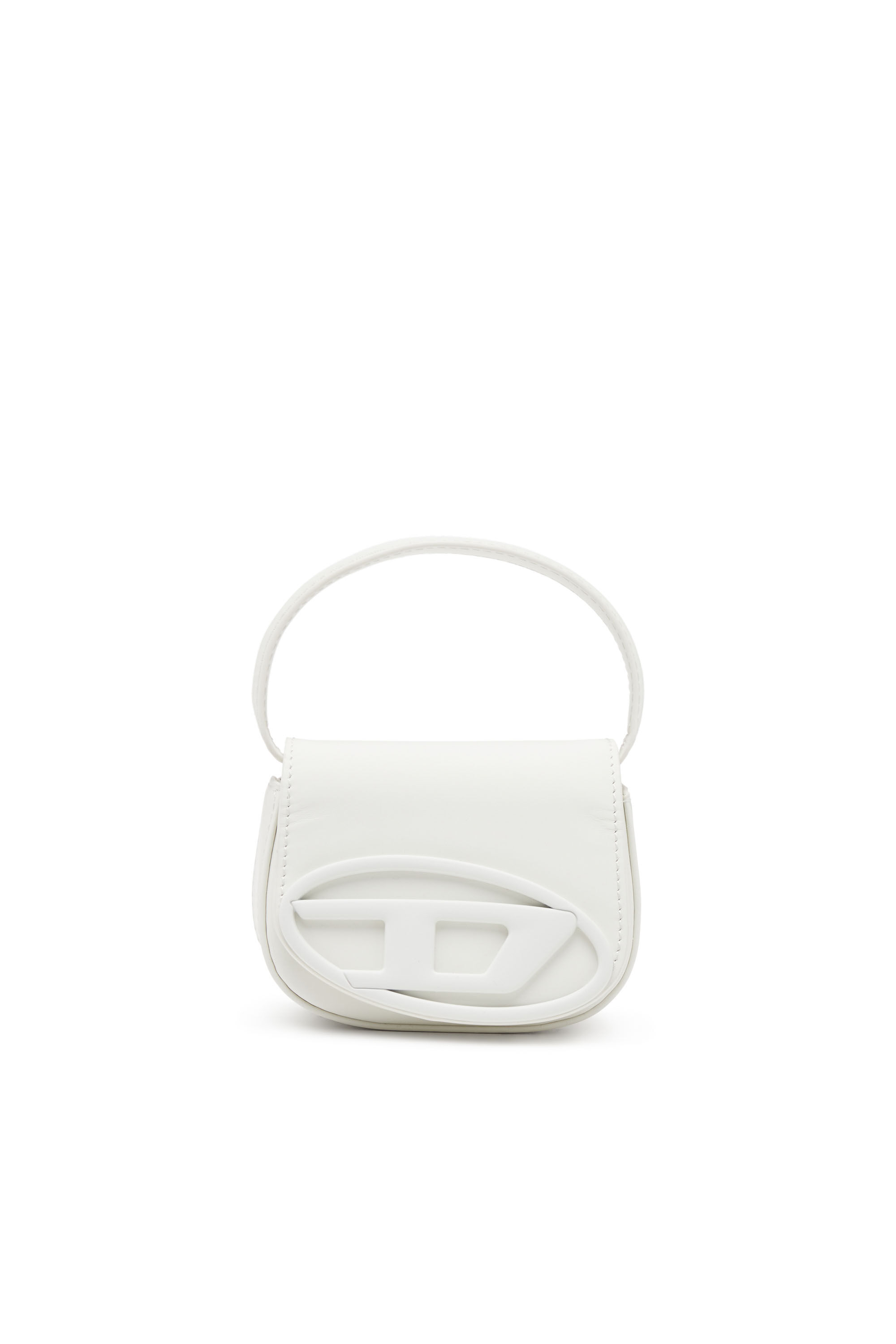 Diesel - 1DR XS, Woman's 1DR Xs-Iconic mini bag in matte leather in White - 6