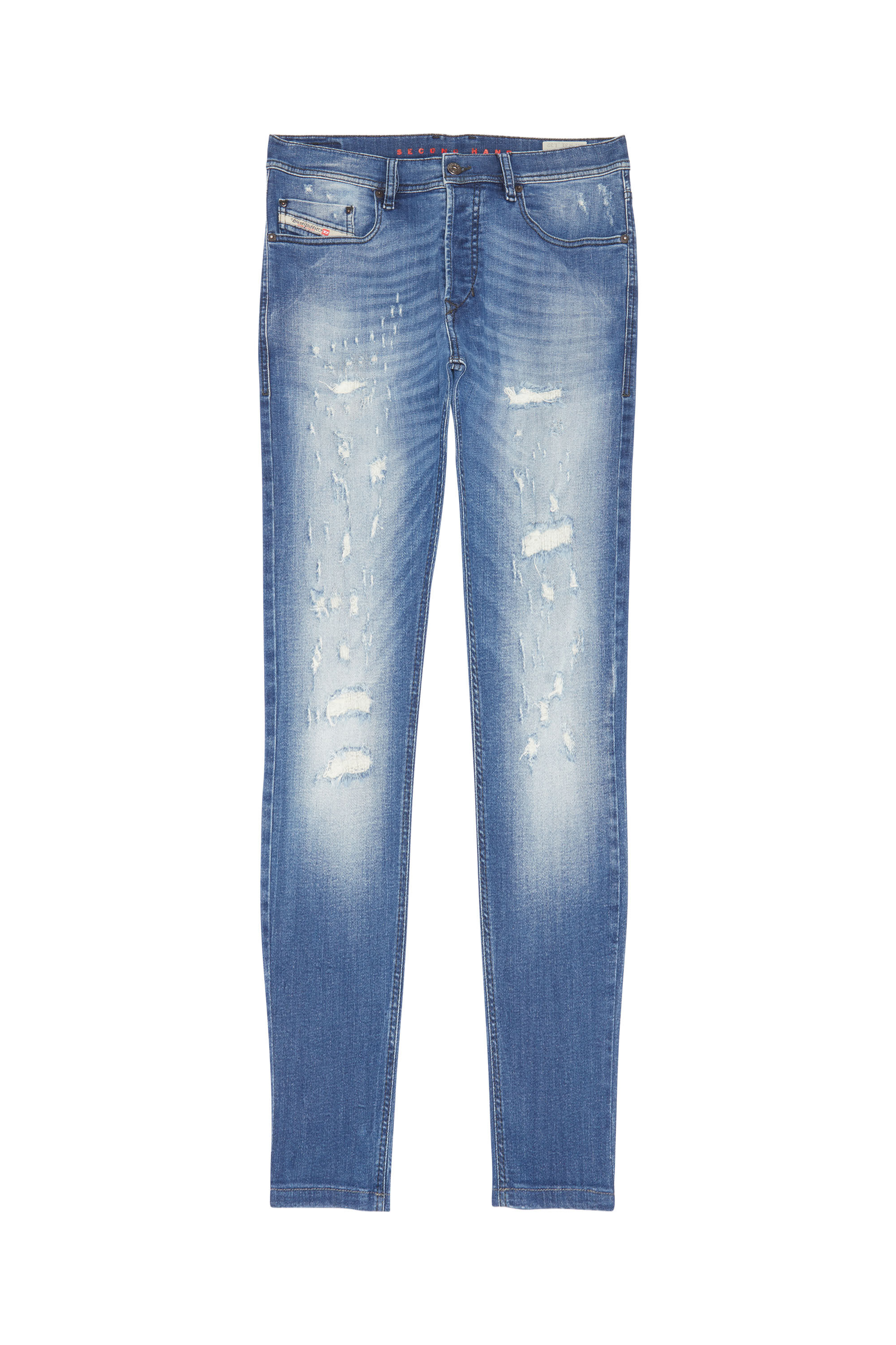 Diesel - TEPPHAR, Diesel Uomo - Jeans Blu scuro Uomo in Blu - 1