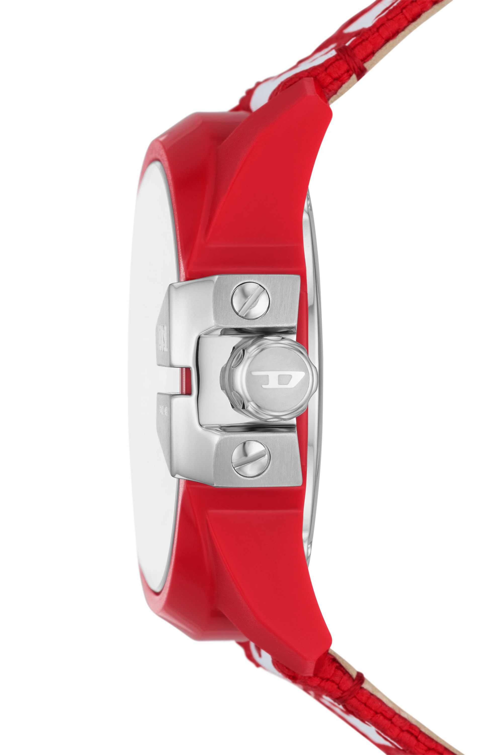 Diesel - DZ4619, Man Baby Chief Solar Red watch in Red - Image 3