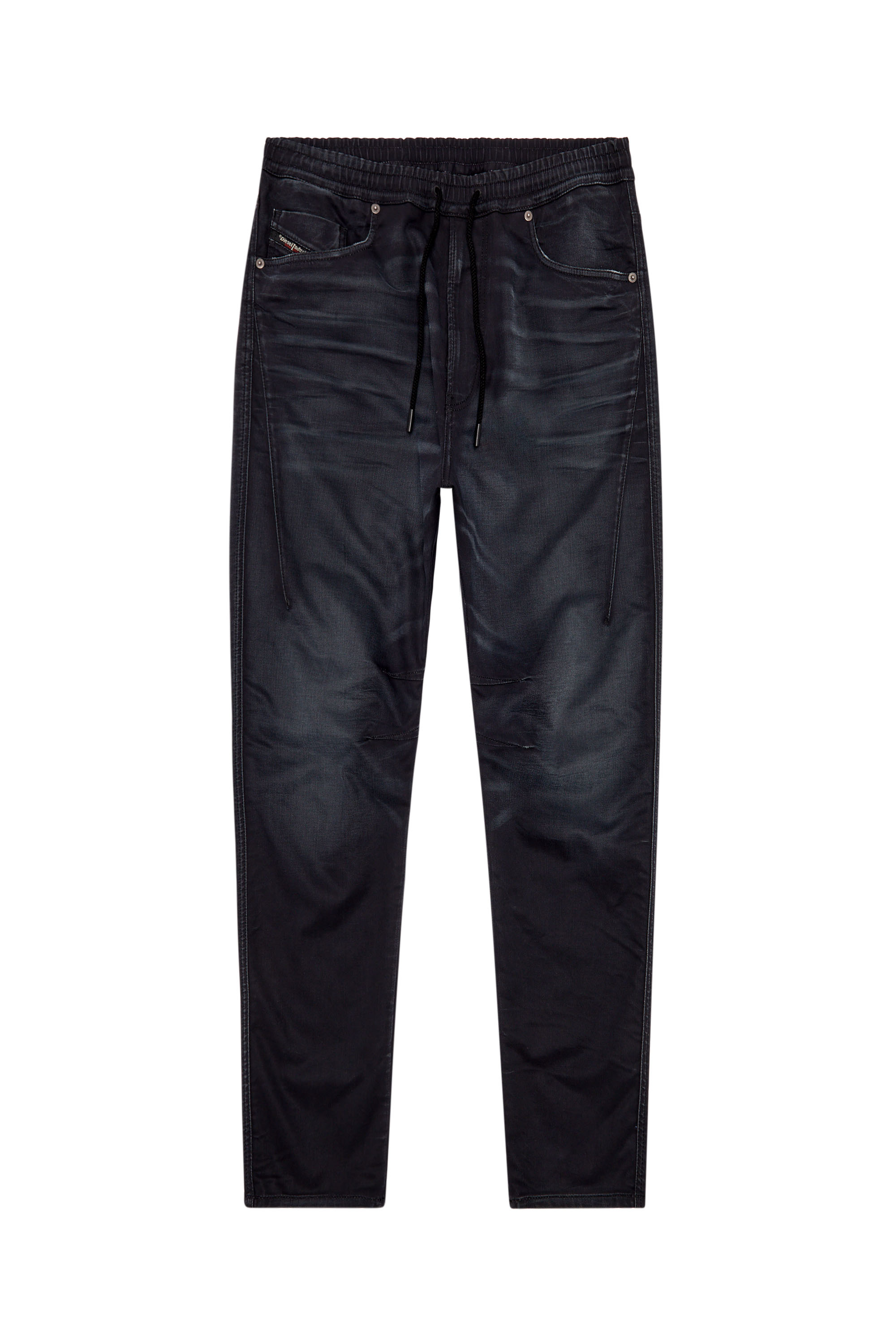 Diesel - Man Tapered 2040 D-Amage Joggjeans® 068HR, Black/Dark grey - Image 3