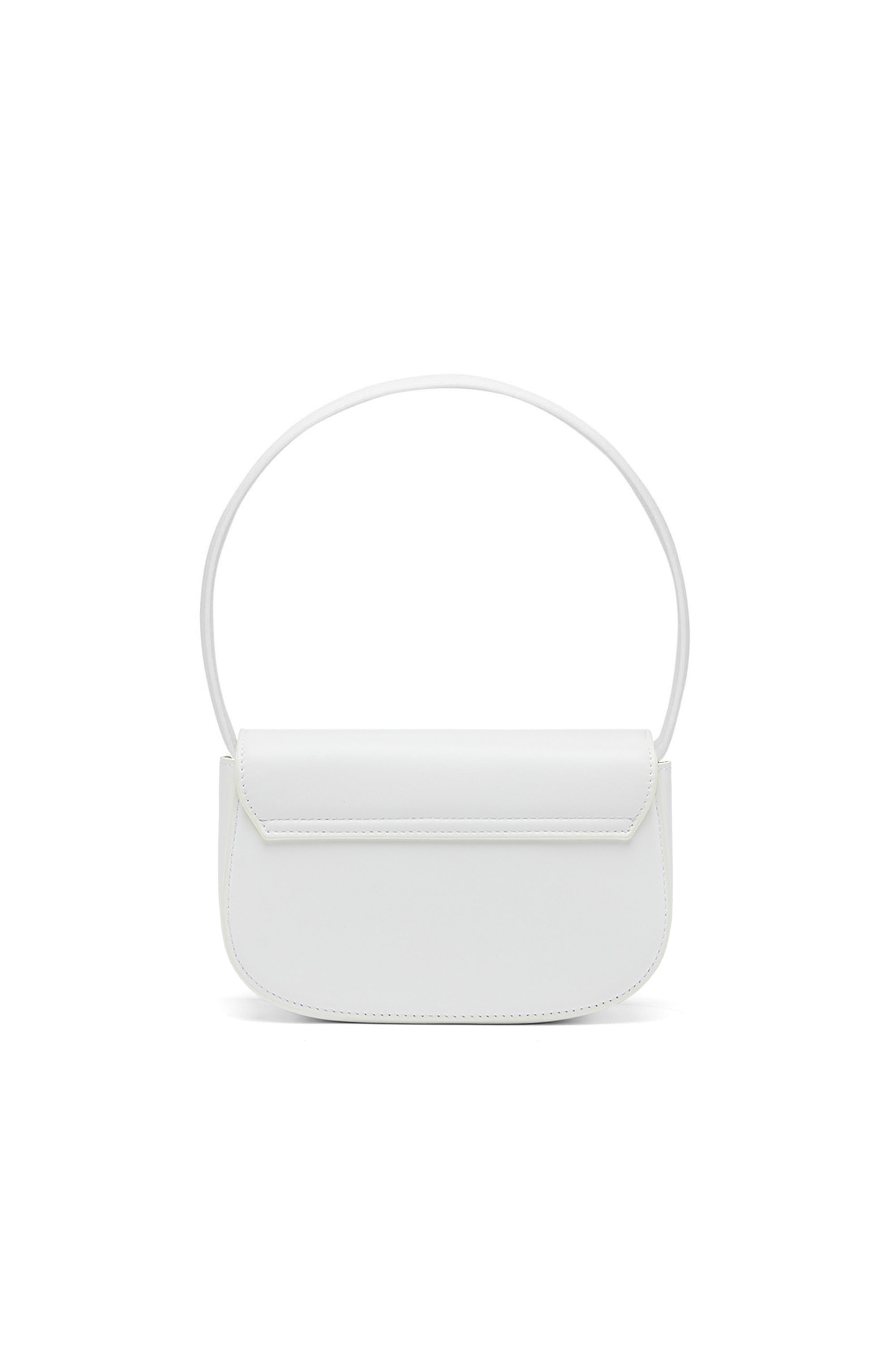 Diesel - 1DR, Woman 1DR-Iconic shoulder bag in nappa leather in White - Image 2