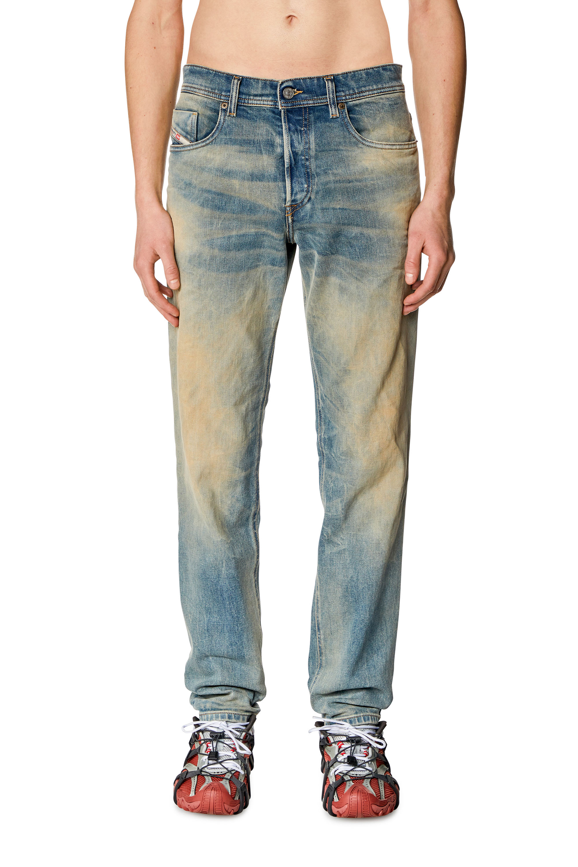 Diesel - Man Tapered Jeans 2023 D-Finitive 09H78, Medium blue - Image 1