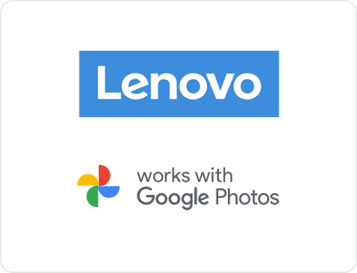 Lenovo works with Google Photos