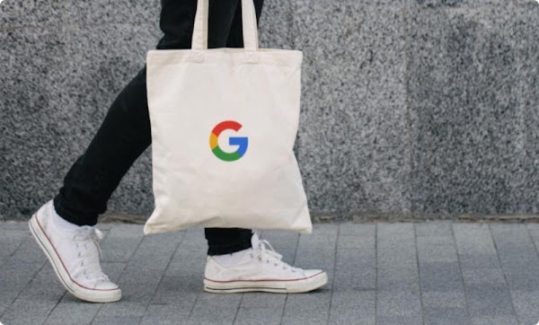 Foto de una bolsa de lona con el logotipo de la Súper G.