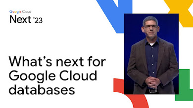 Google Cloud 데이터베이스의 다음 단계라는 단어와 함께 있는 사람 이미지