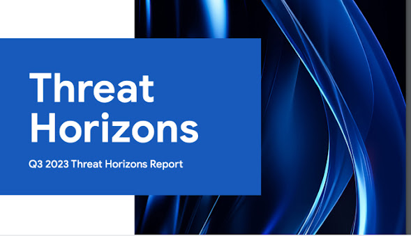 Rapport Threat Horizons, 3e trimestre 2023