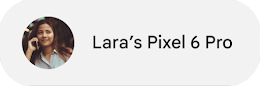 Pixel 6 Pro của Lara
