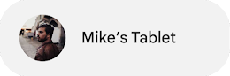 Máy tính bảng của Mike