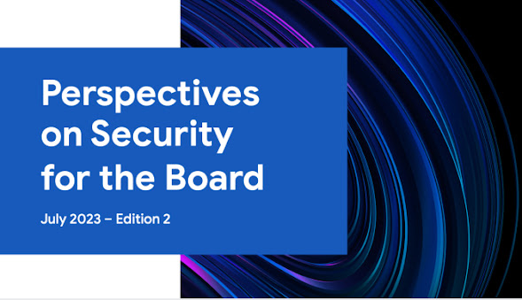《Perspectives on Security for the Board, Ed. 2》(董事會應考量的安全面向，第 2 版) 封面