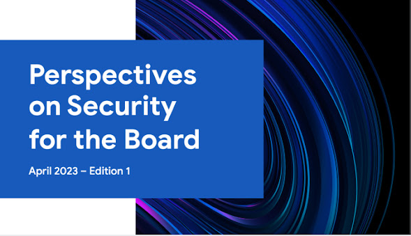 Rapport "Perspectives on Security for the Board" (Perspectives sur la sécurité pour le Conseil d'administration)
