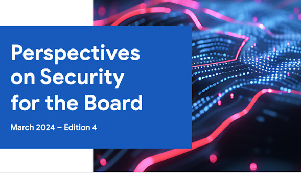 Rapport "Perspectives on Security for the Board" (Perspectives sur la sécurité pour le Conseil d'administration)