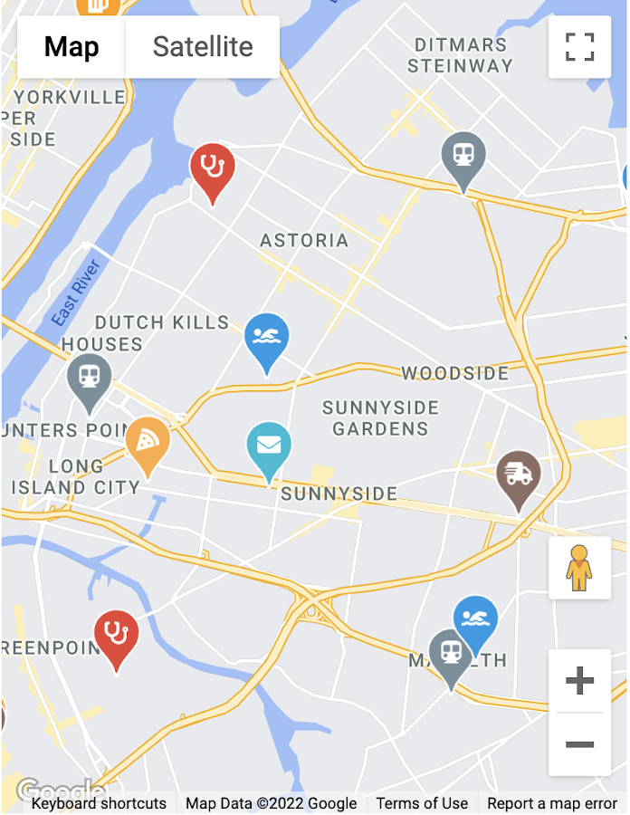 Advanced Markers travel example