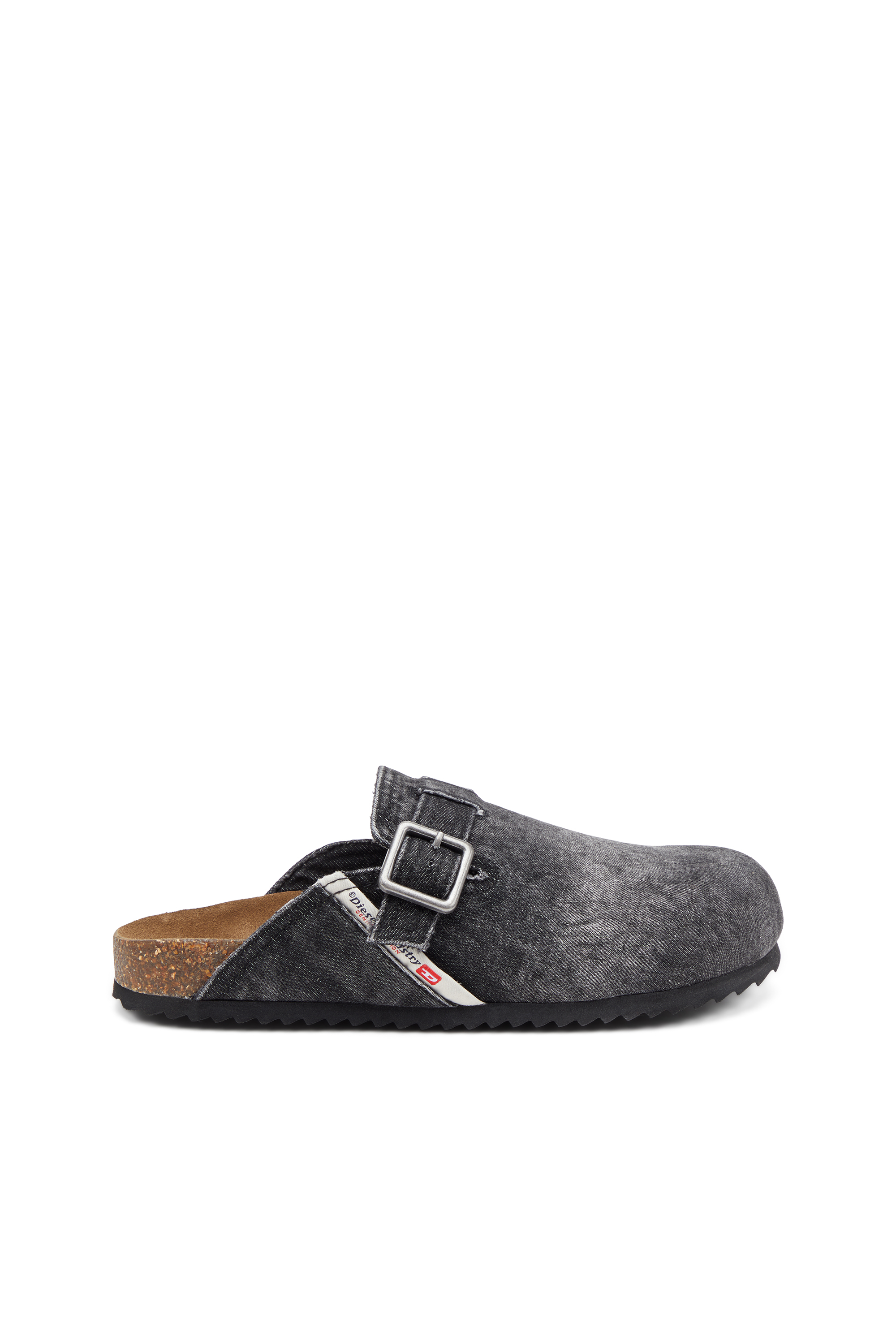 Diesel - D-WOODSTOCK X, Man's D-Woodstock-Mules in faded denim in Black - 1