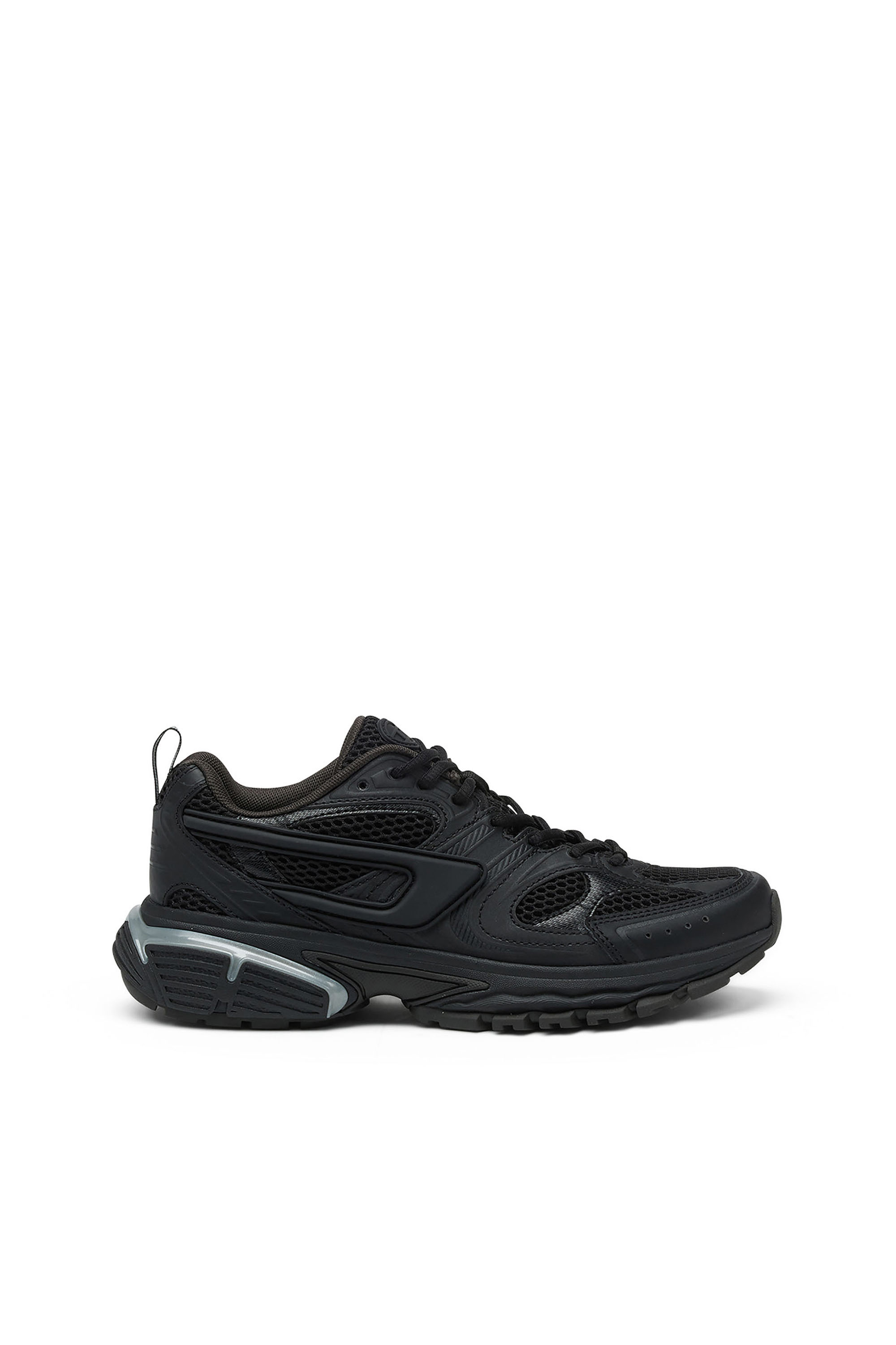 Diesel - S-SERENDIPITY PRO-X1, Man's S-Serendipity-Monochrome sneakers in mesh and PU in Black - 1