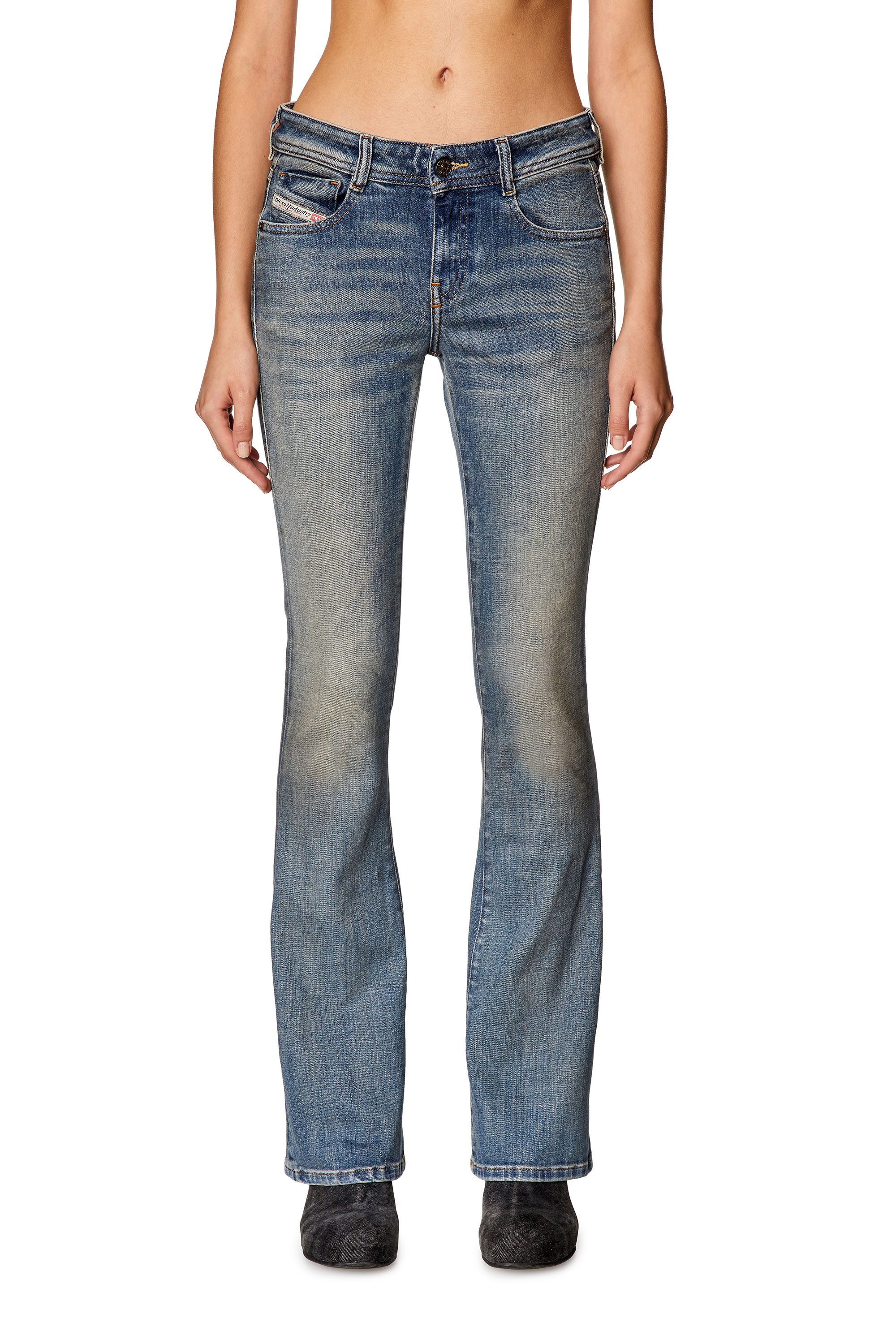 Diesel - Woman Bootcut and Flare Jeans 1969 D-Ebbey 09H69, Dark Blue - Image 2