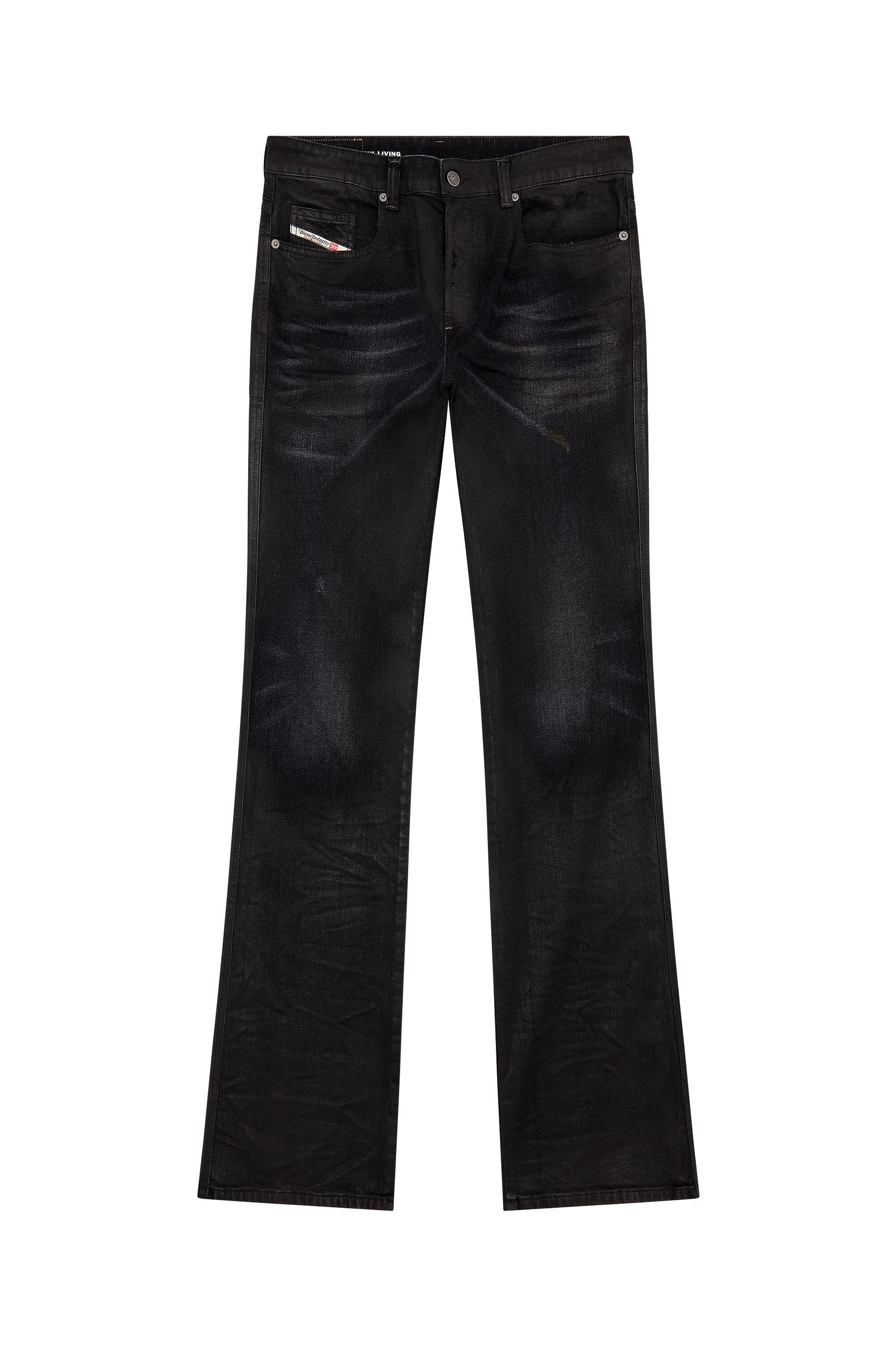 Diesel - Man Bootcut Jeans 1998 D-Buck 09I19, Black/Dark grey - Image 2