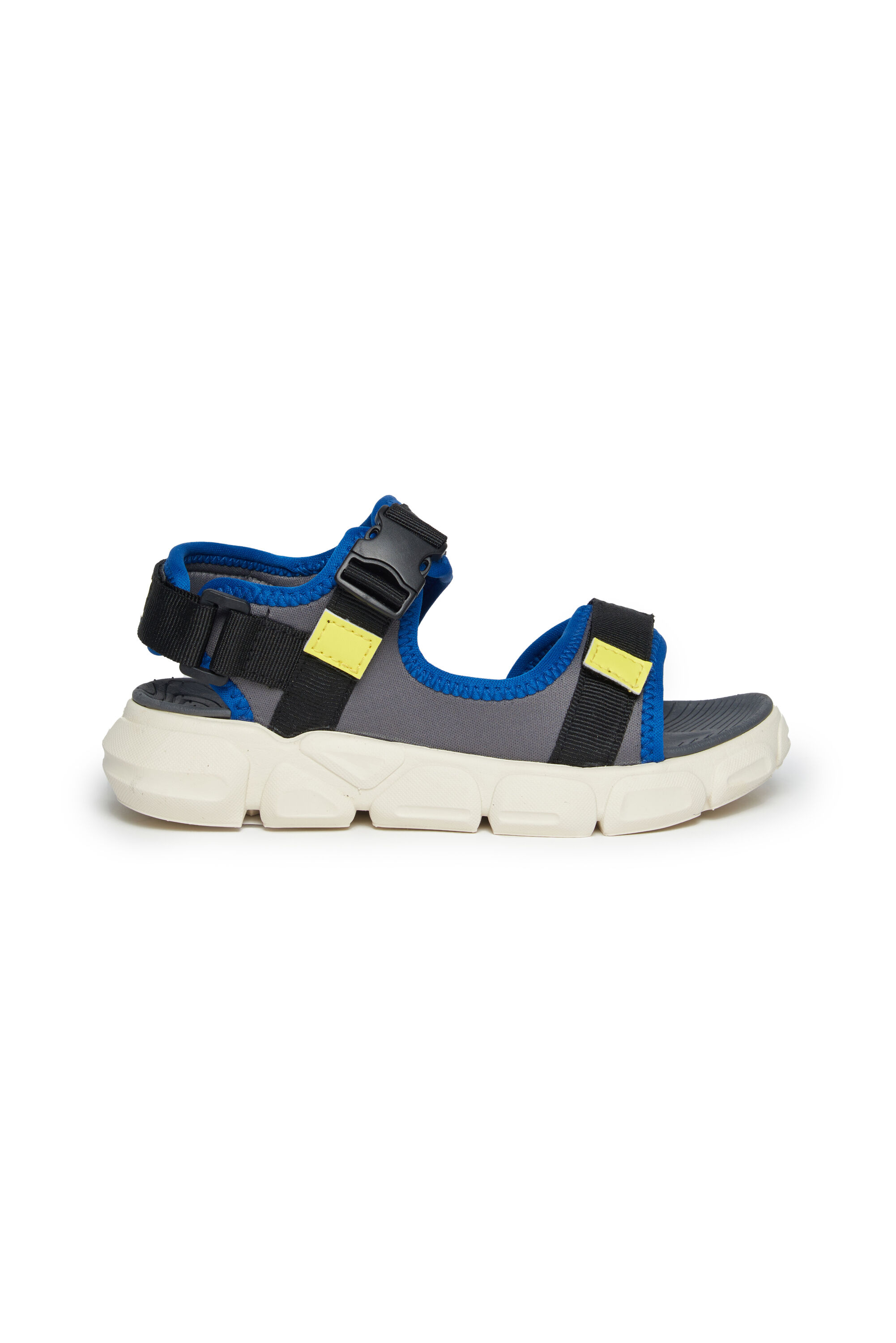 Diesel - S-PORT SX1 BK, Unisex Velcro strap sandal with contrast trims in Multicolor - Image 1