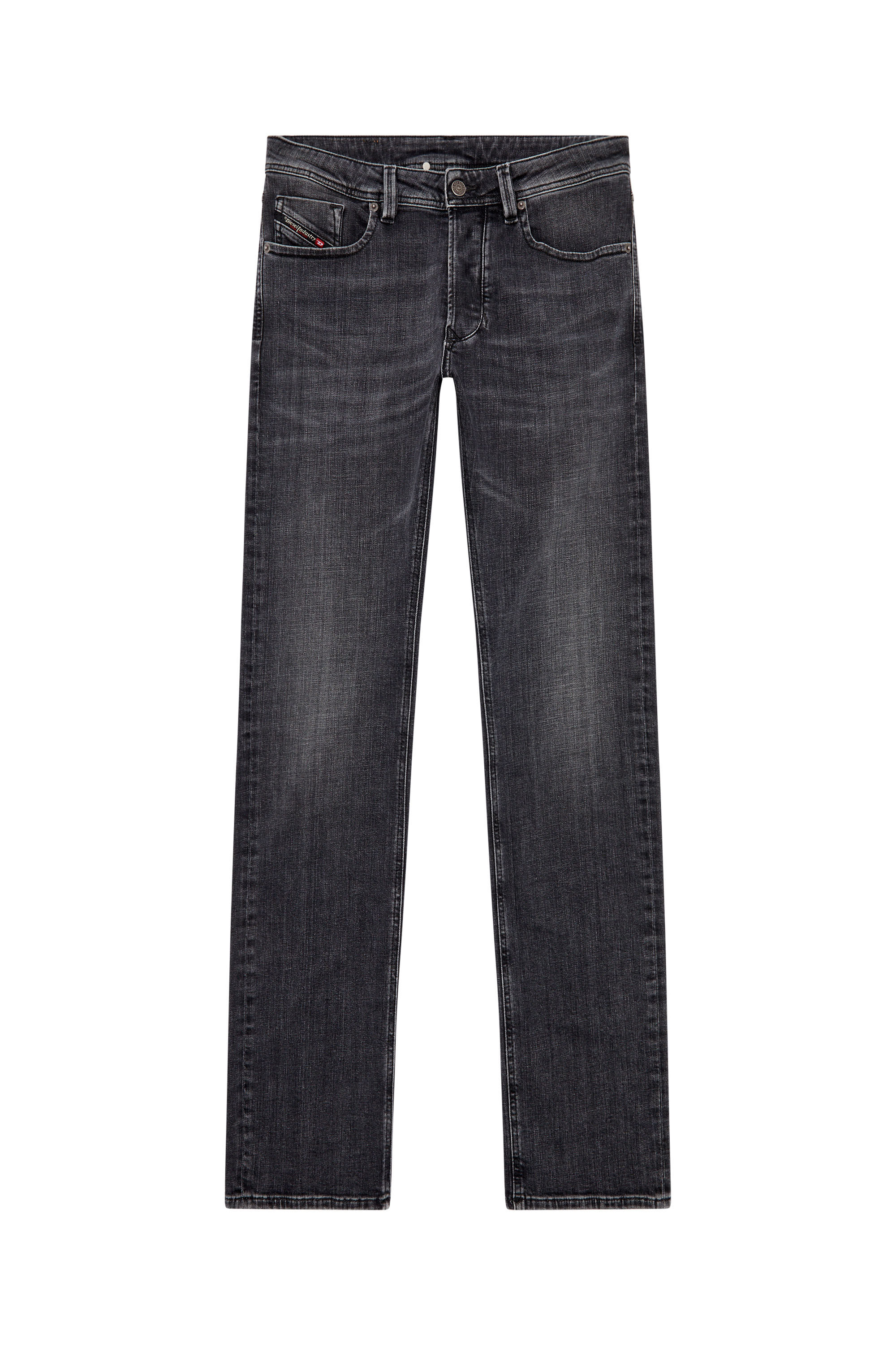 Diesel - Man Straight Jeans 1985 Larkee 09H29, Black/Dark grey - Image 2