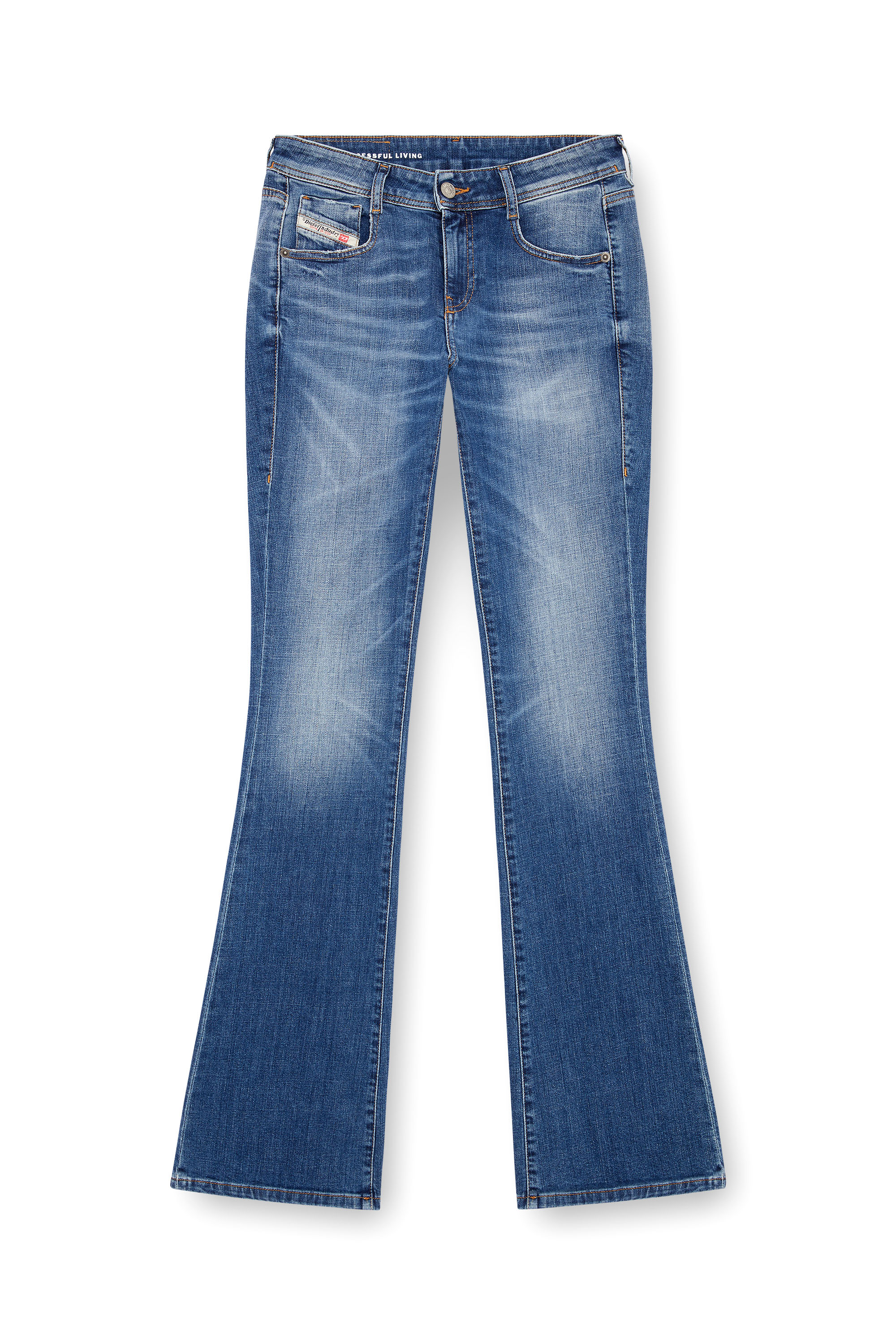 Diesel - Woman Bootcut and Flare Jeans 1969 D-Ebbey 09J33, Medium blue - Image 3