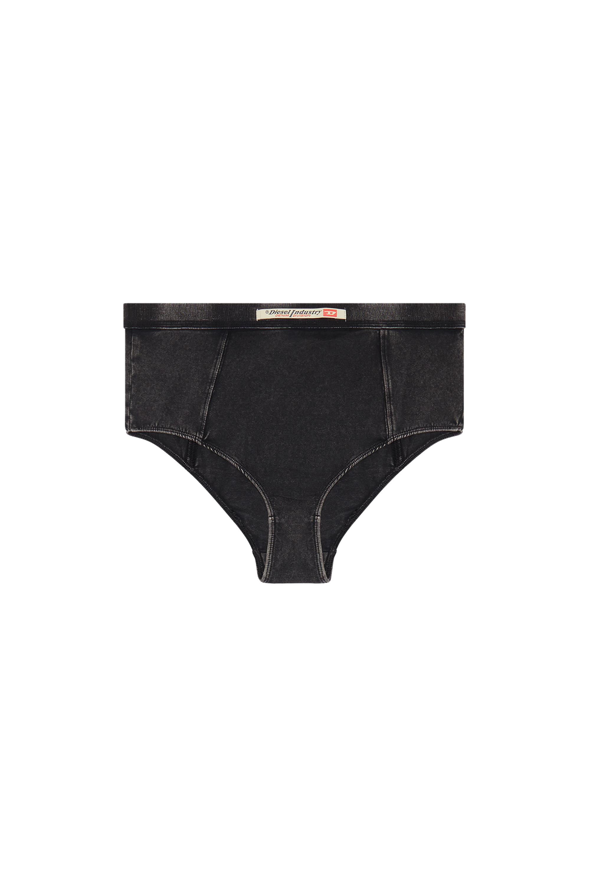 Diesel - UFPN-DRONA, Woman Hipster briefs in stretch denim in Black - Image 4