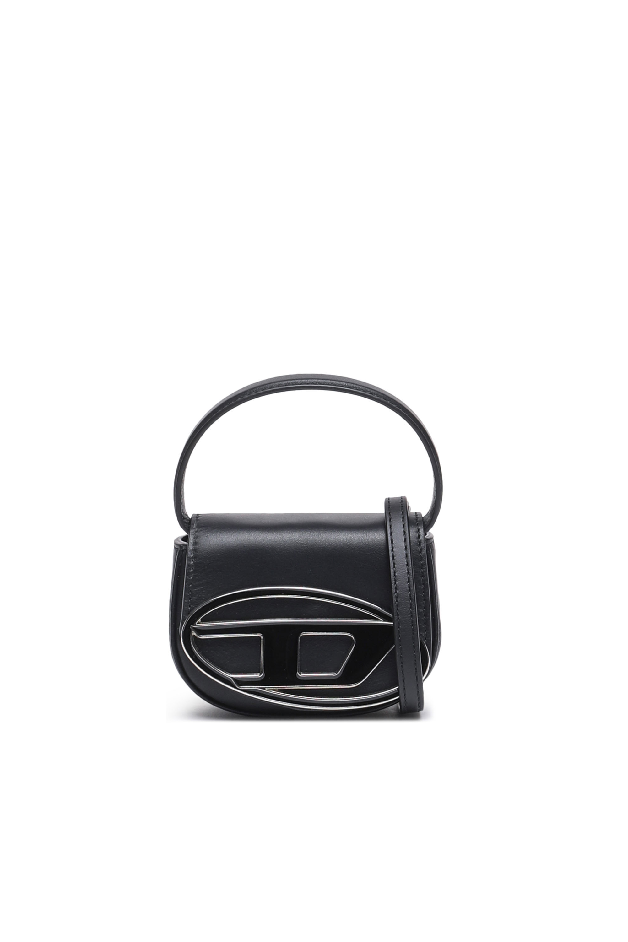 Diesel - 1DR XS, Woman's 1DR XS-Iconic mini bag with D logo plaque in Black - 4