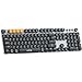 ProtoArc Bluetooth Mechanical Keyboard for Office, MECH K300 Wireless Tactile Quiet Comfortable Keyboard with Backlit Keys, 2.4G/USB-C/Bluetooth, Rechargeable, Programmable for Mac/Windows/Android