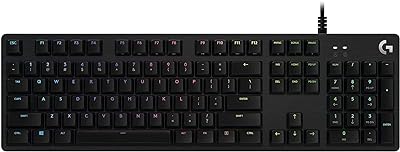 Logitech G512 SE Lightsync RGB Mechanical Gaming Keyboard - Black (Renewed)