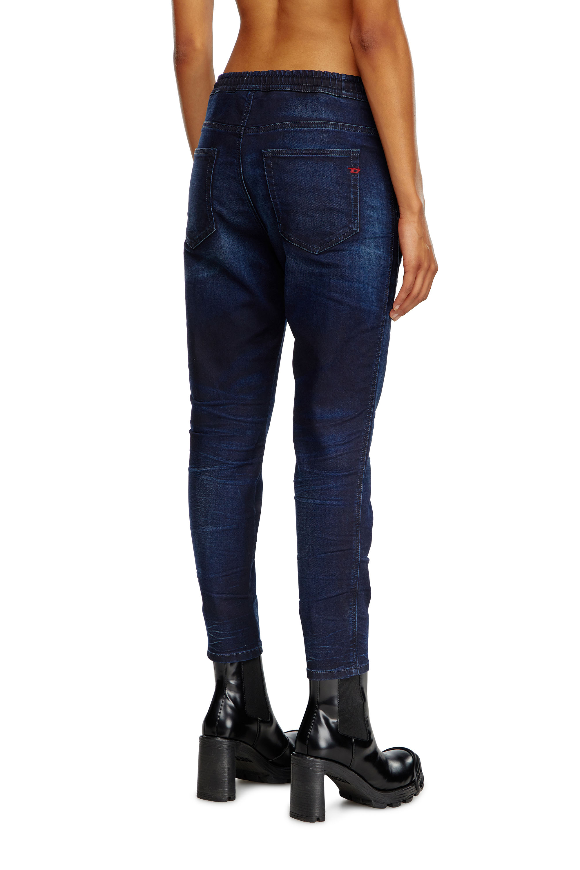 Diesel - Woman's Regular 2041 D-Fayza Joggjeans® 09J35, Dark Blue - 4