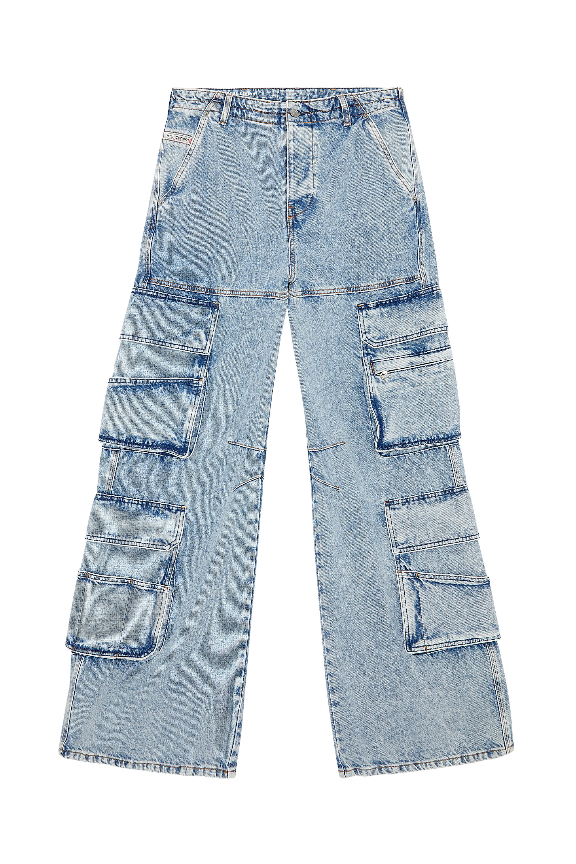 Diesel - Woman Straight Jeans 1996 D-Sire 0NJAA, Light Blue - Image 5