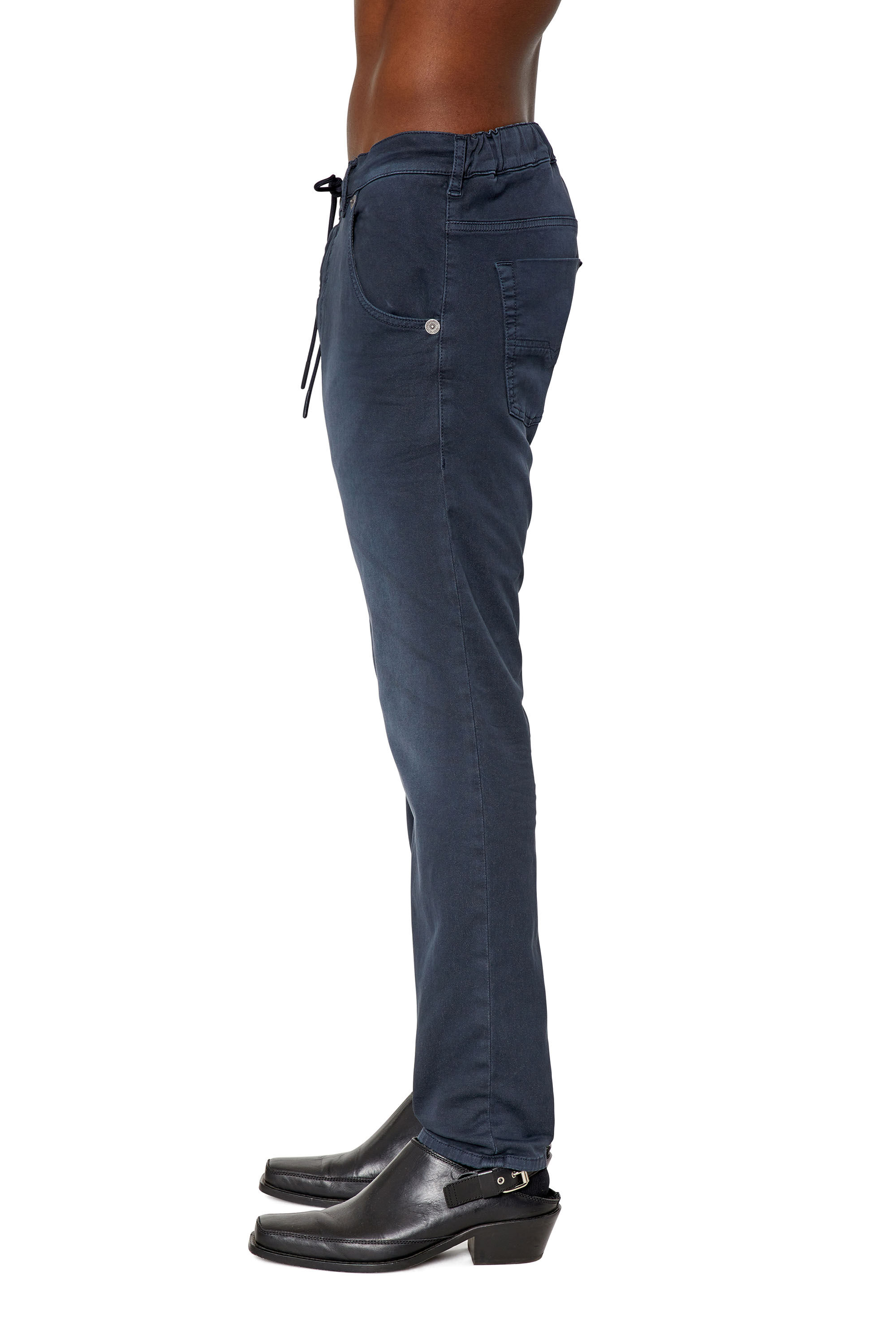 Diesel - Man Tapered 2030 D-Krooley Joggjeans® 0670M, Dark Blue - Image 5