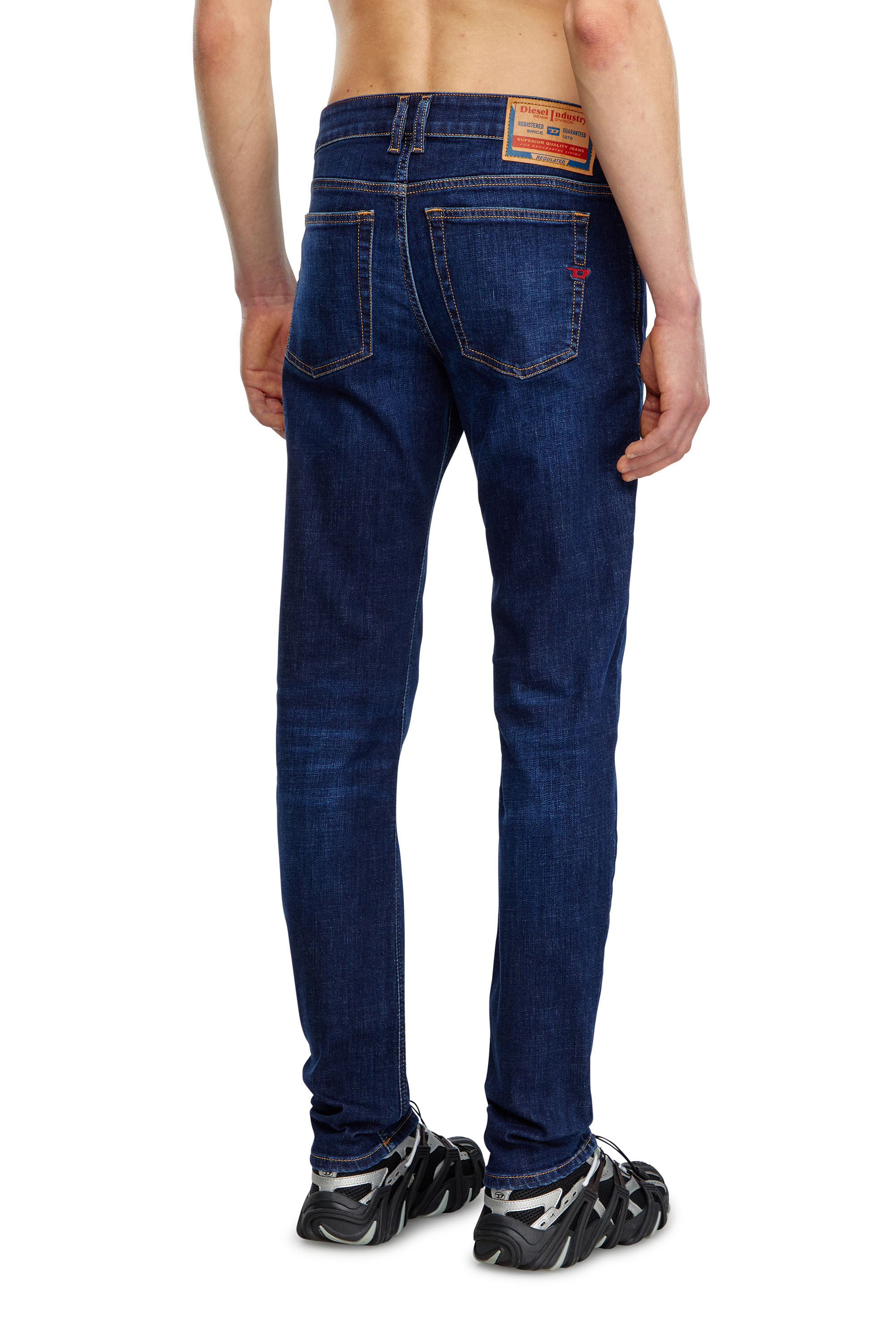 Diesel - Man Skinny Jeans 1979 Sleenker 09J17, Dark Blue - Image 4