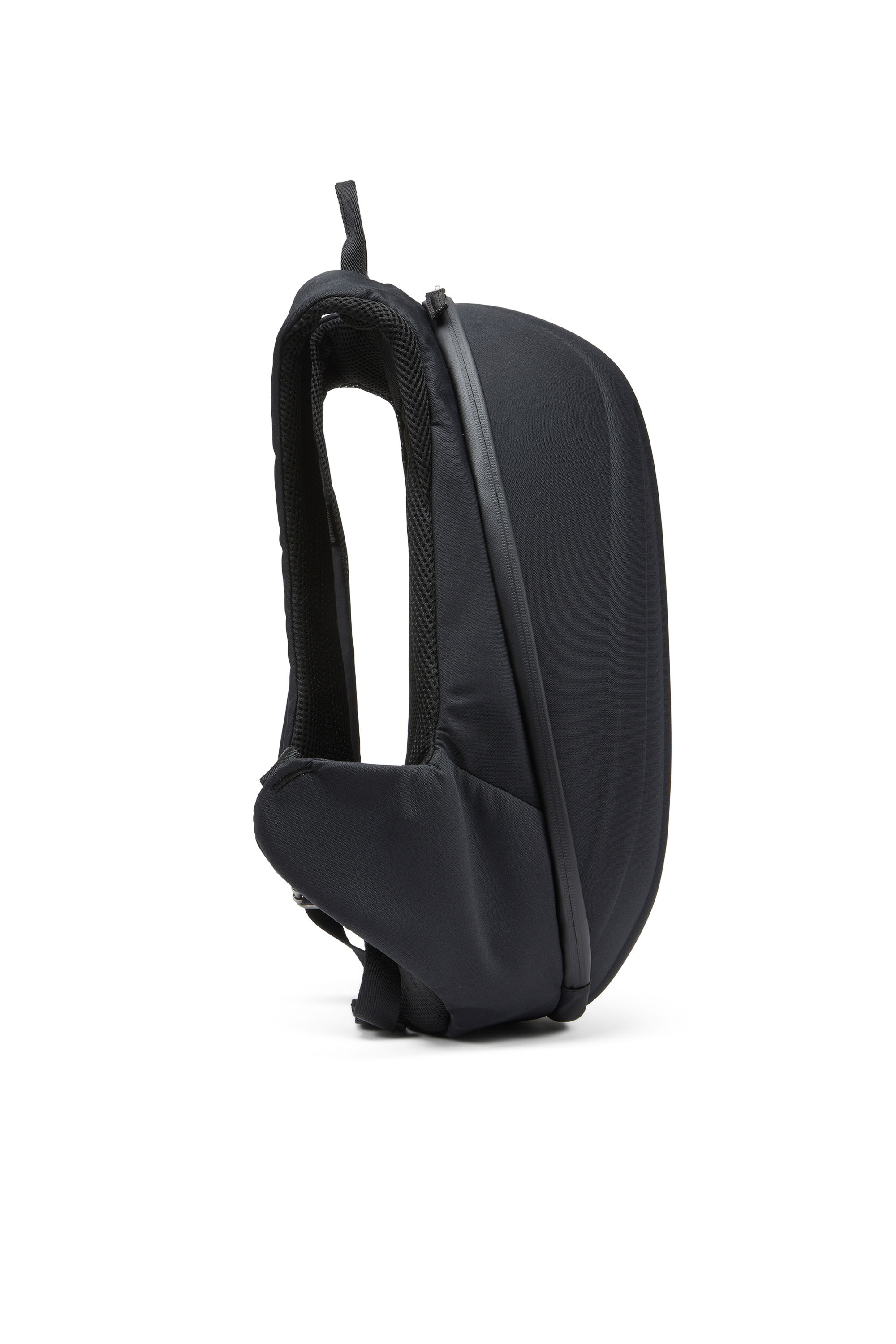 Diesel - 1DR-POD BACKPACK, Man 1DR-Pod-Hard shell backpack with Oval D logo in Black - Image 3