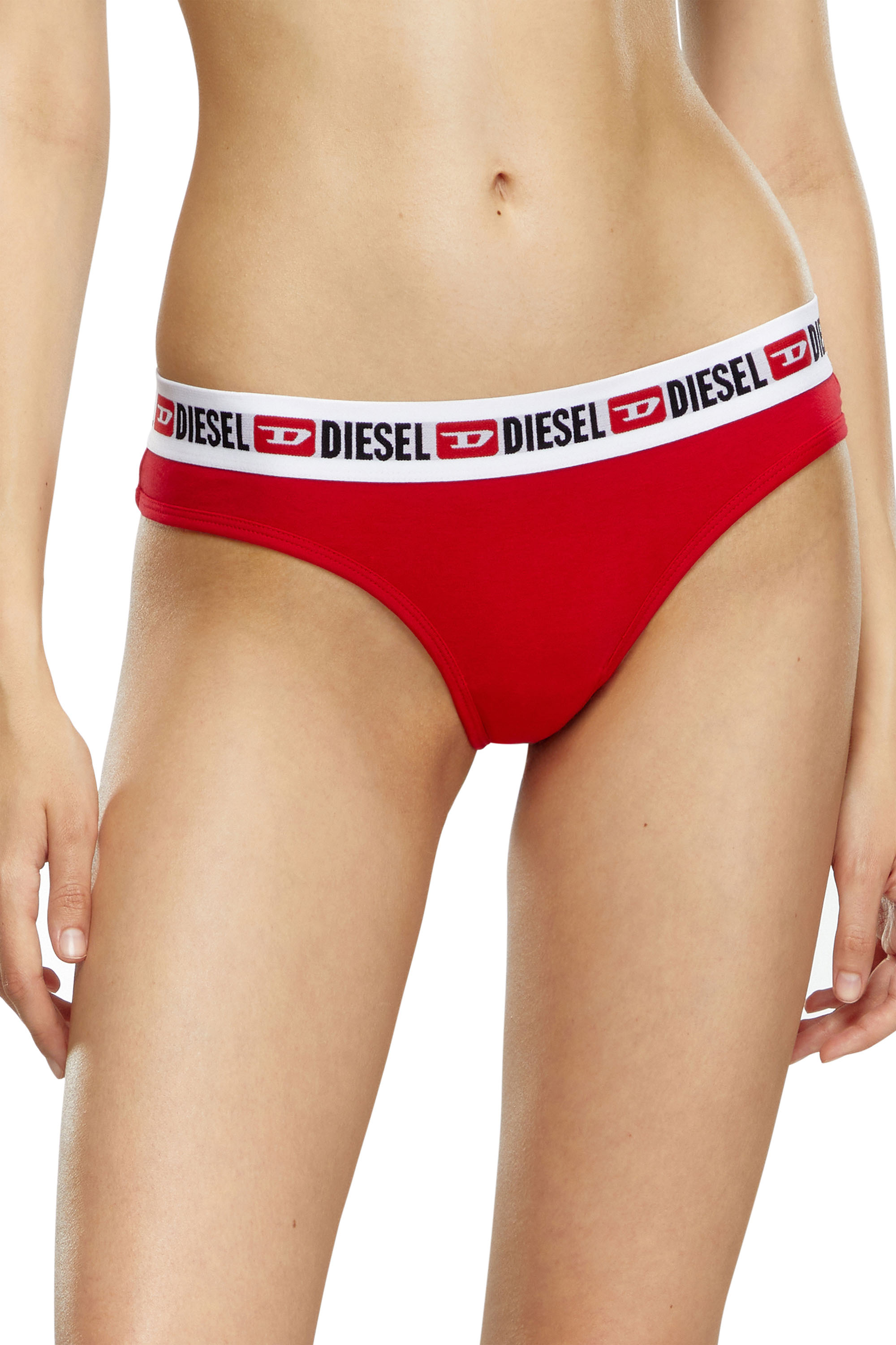 Diesel - UFST-STARS-THREEPACK, Woman Three-pack of Denim Division thongs in Multicolor - Image 2
