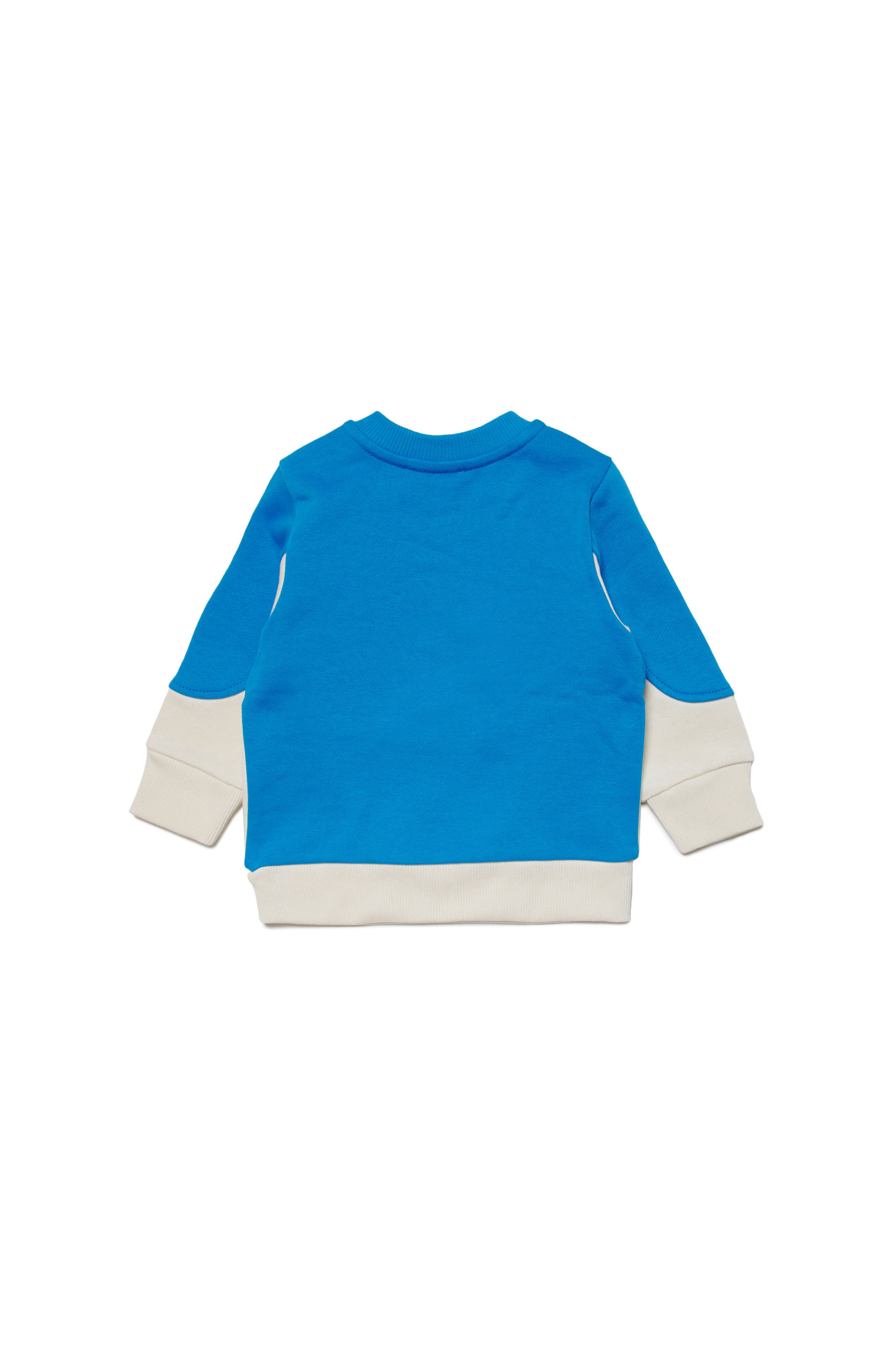 Diesel - SLAB, Man Colour-block sweatshirt with pixel logo in Multicolor - Image 2