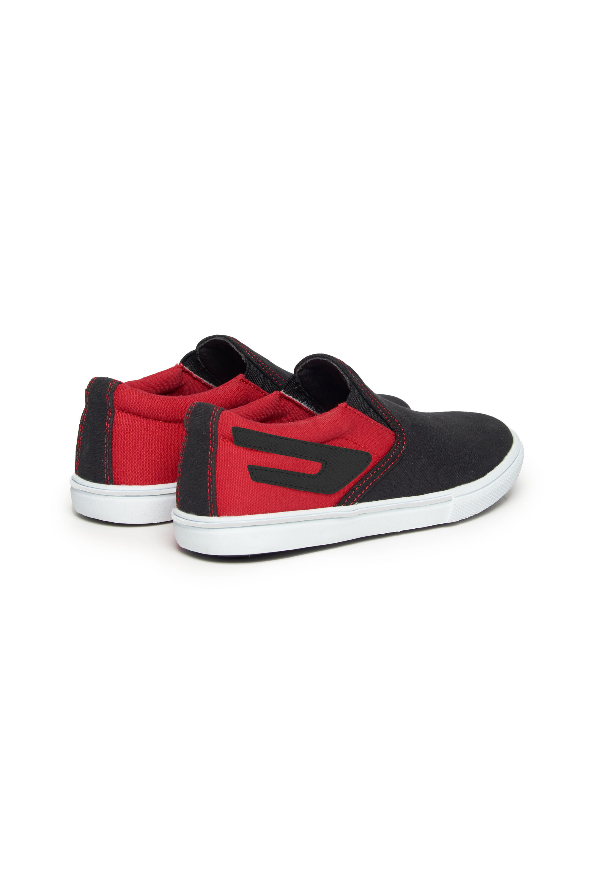 Diesel - S-ATHOS SO, Unisex Slip-on canvas sneaker with D branding in Multicolor - Image 3