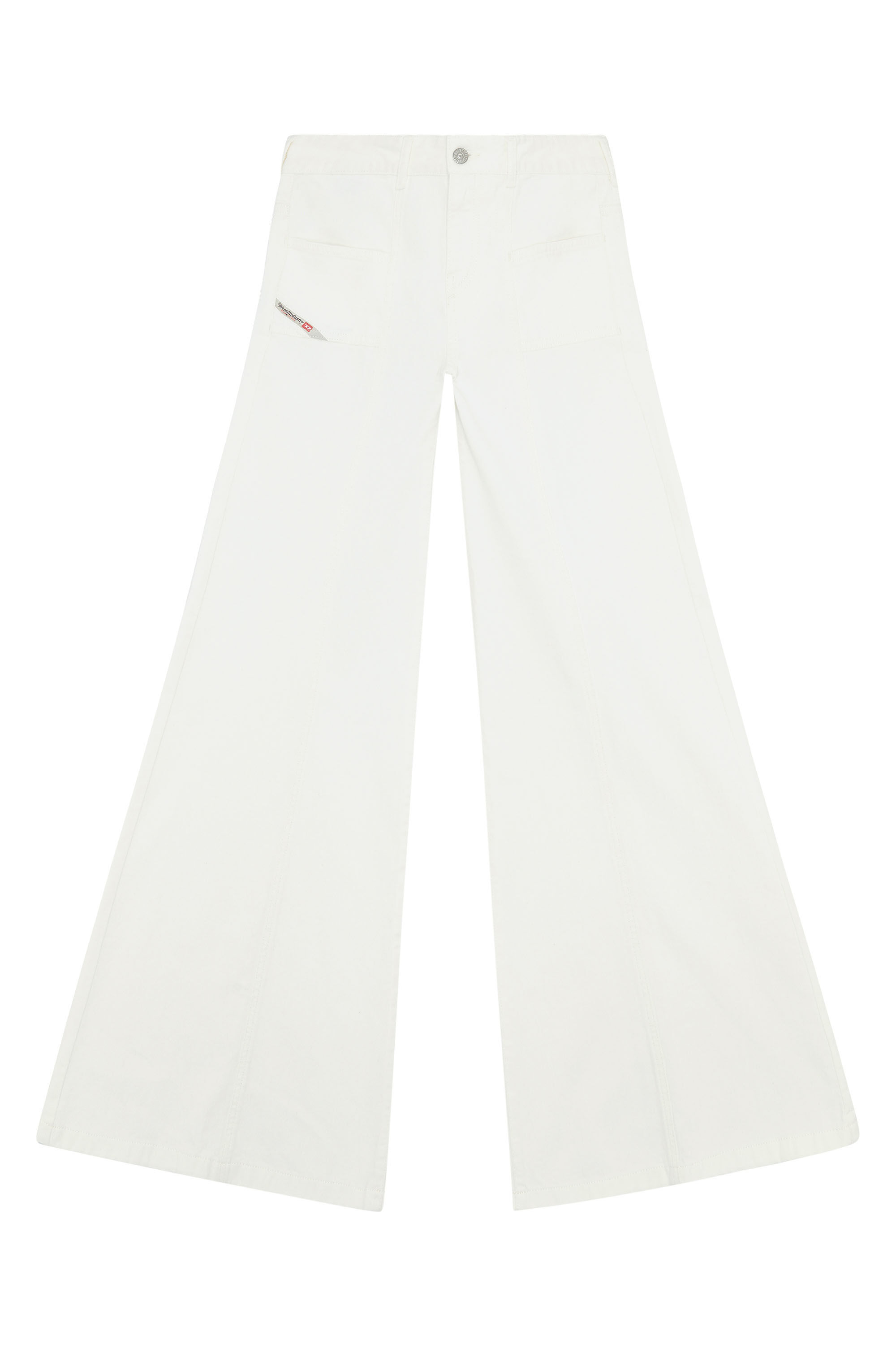 Diesel - Woman Bootcut and Flare Jeans D-Akii 068JQ, White - Image 2