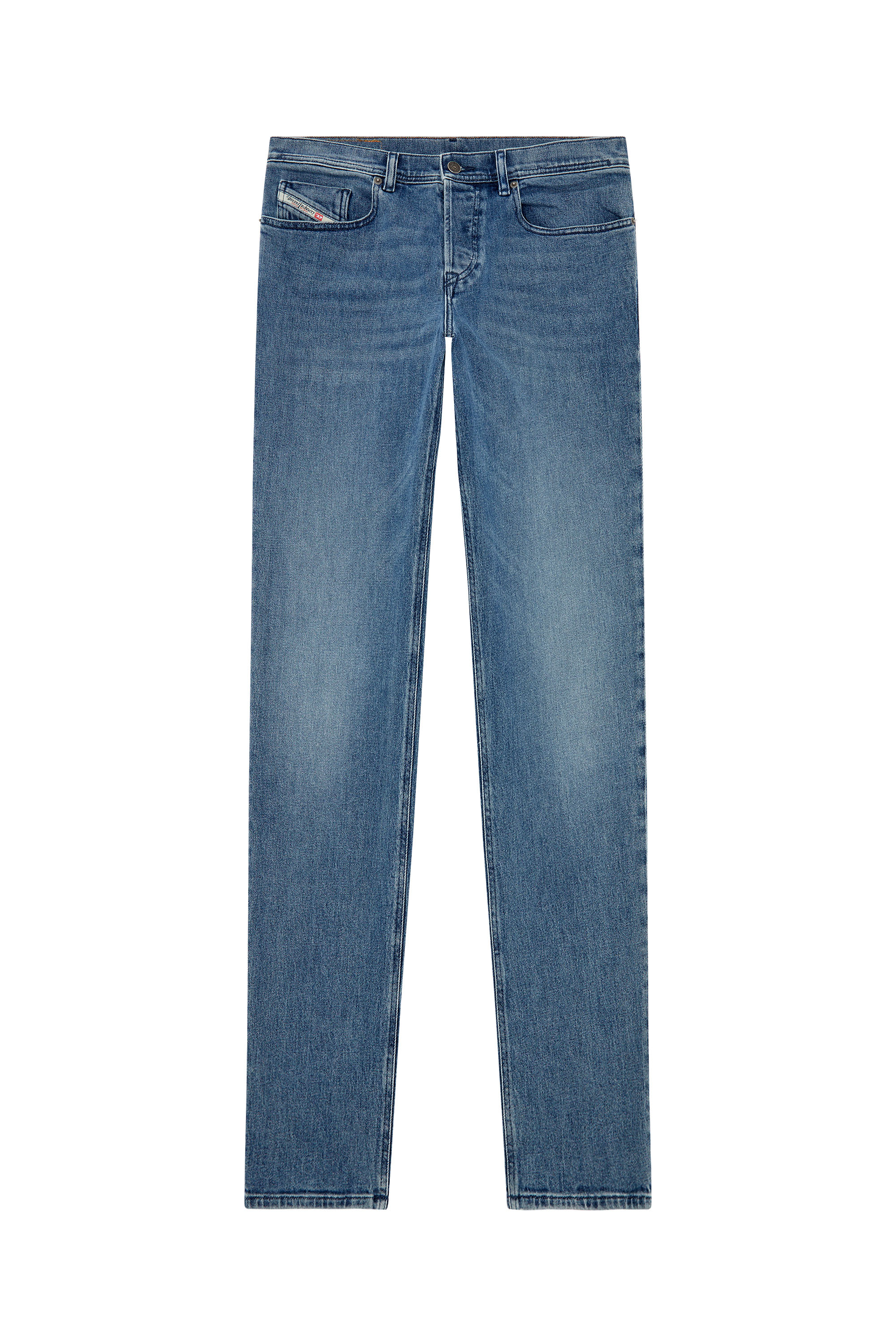Diesel - Man Tapered Jeans 2023 D-Finitive 09H30, Medium blue - Image 3