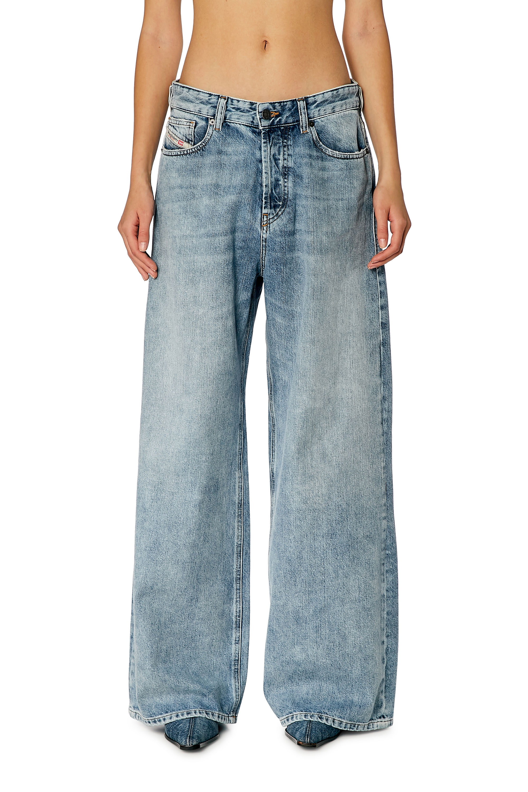 Diesel - Woman Straight Jeans 1996 D-Sire 09H57,  - Image 3