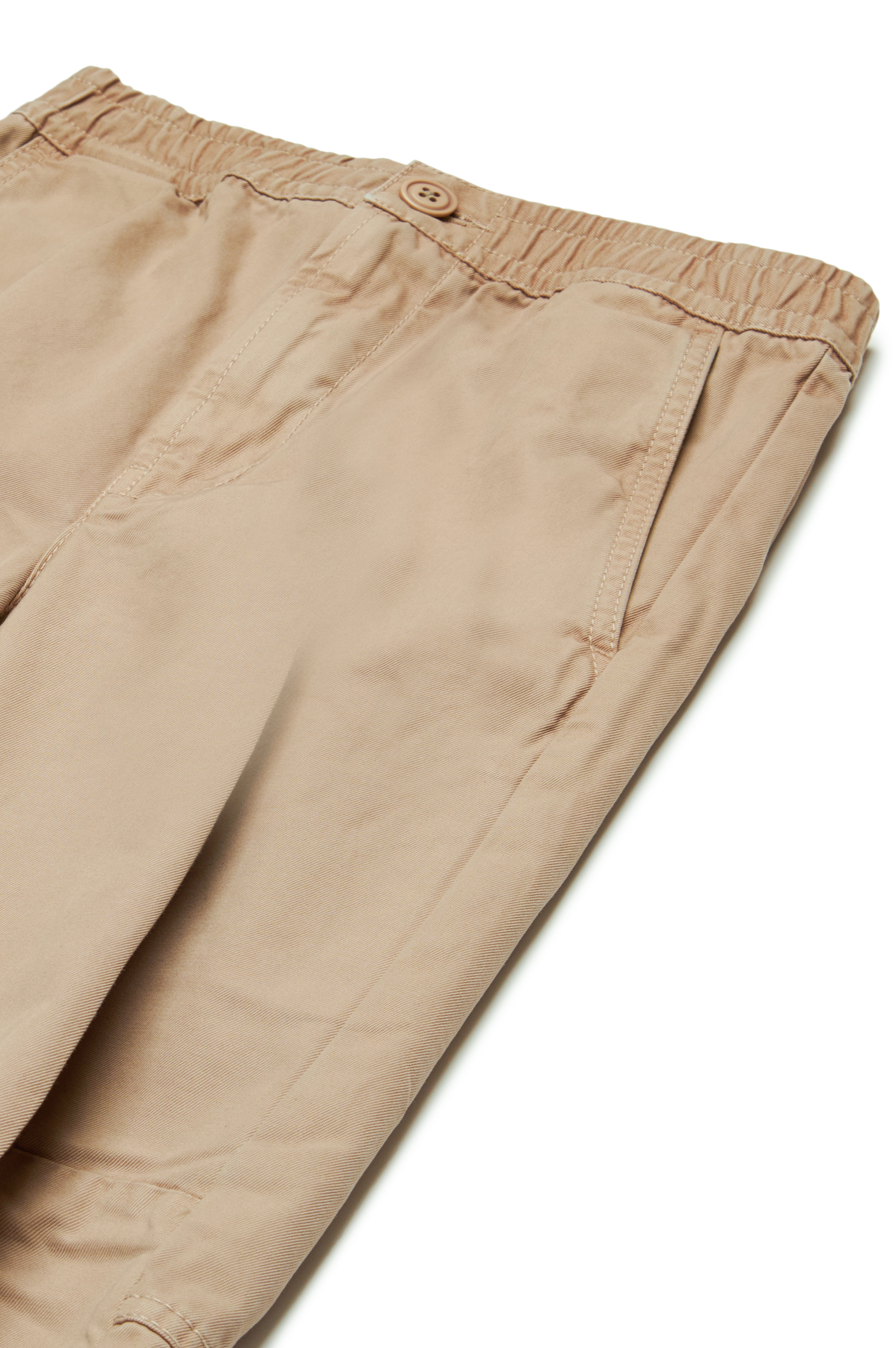 Diesel - PTINO, Man Workwear trousers with Oval D in Brown - Image 3