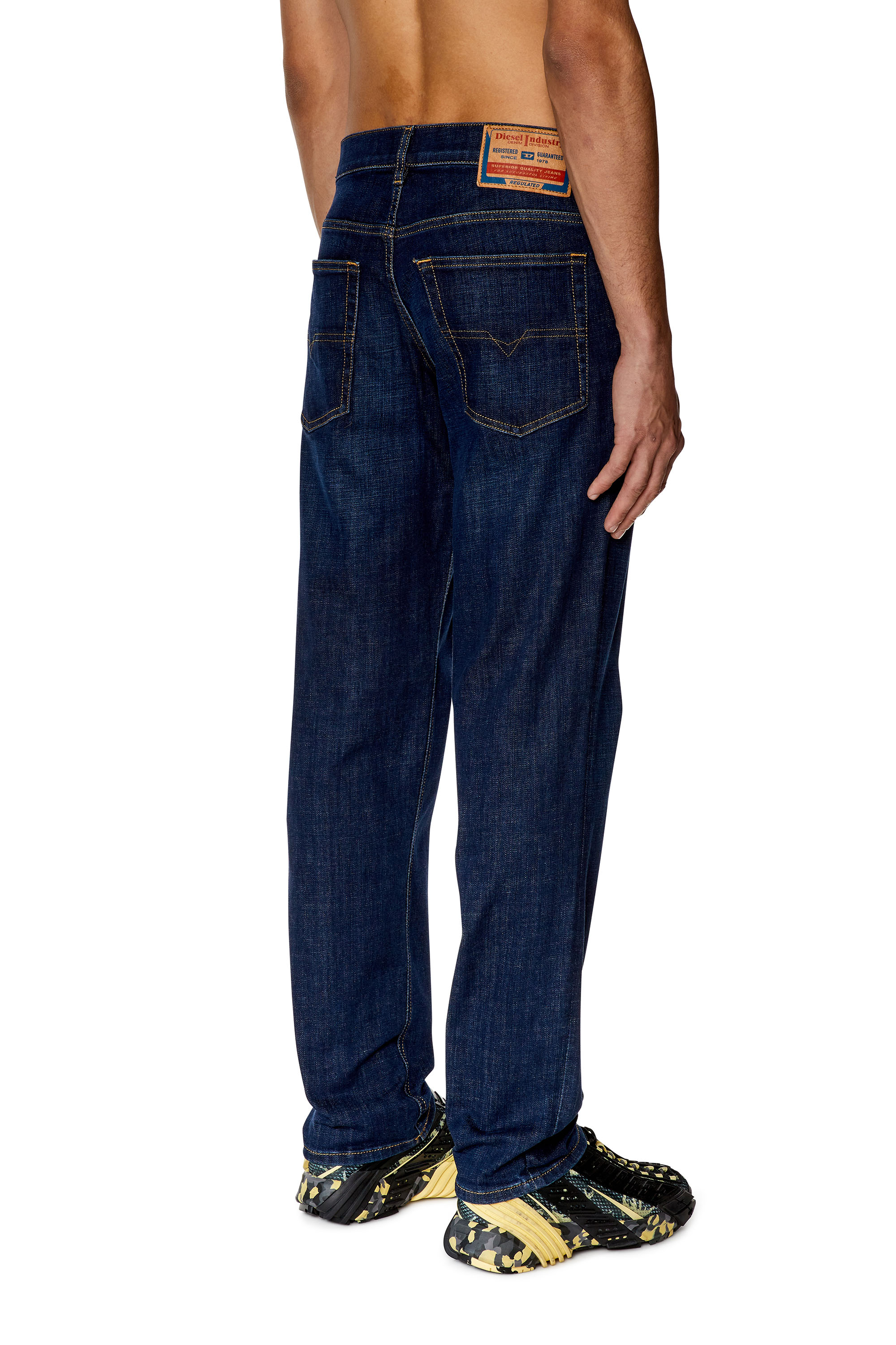 Diesel - Man Tapered Jeans 2023 D-Finitive 09F89, Dark Blue - Image 4