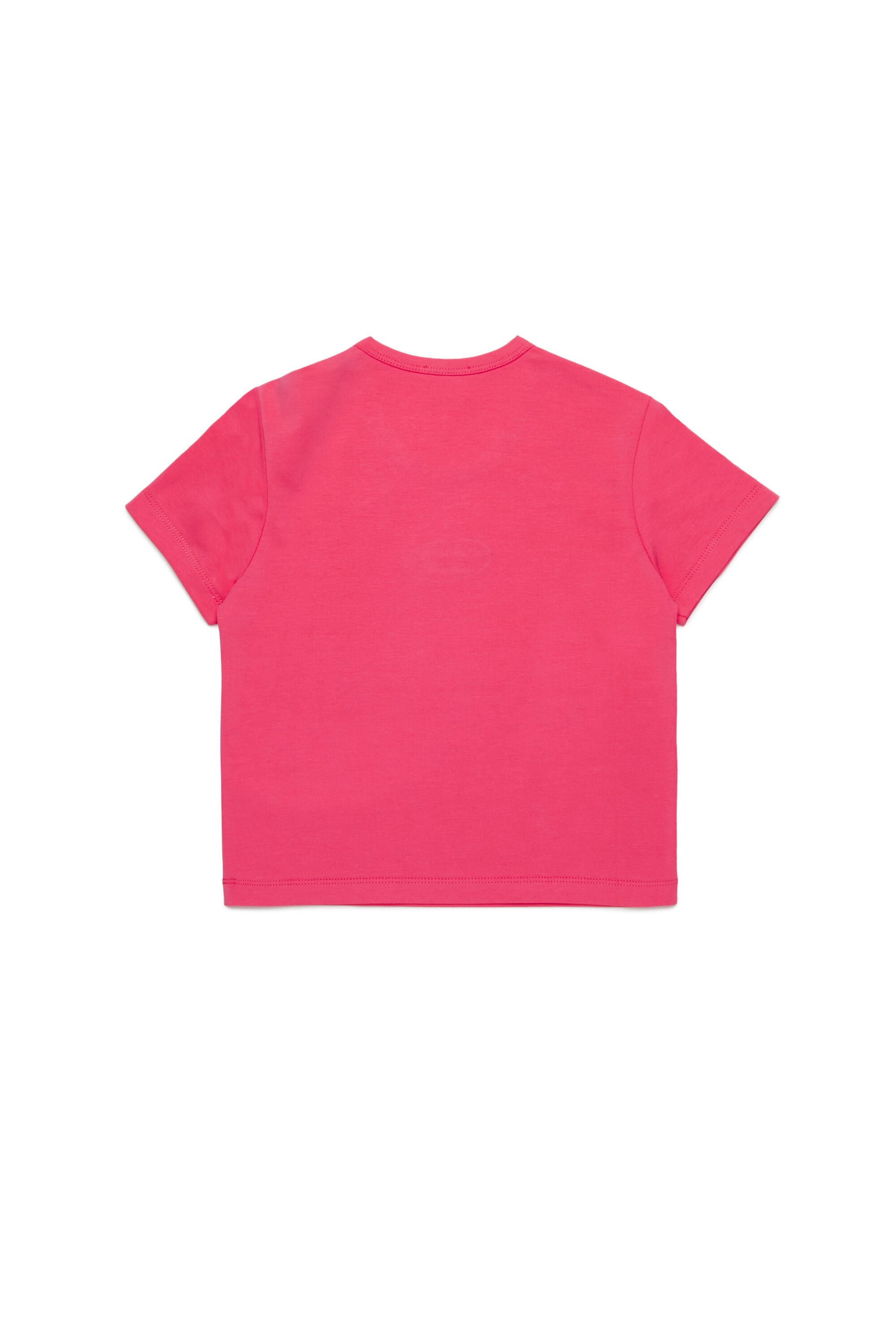 Diesel - TANGIEX, Woman's T-shirt with tonal Oval D embroidery in Pink - 2