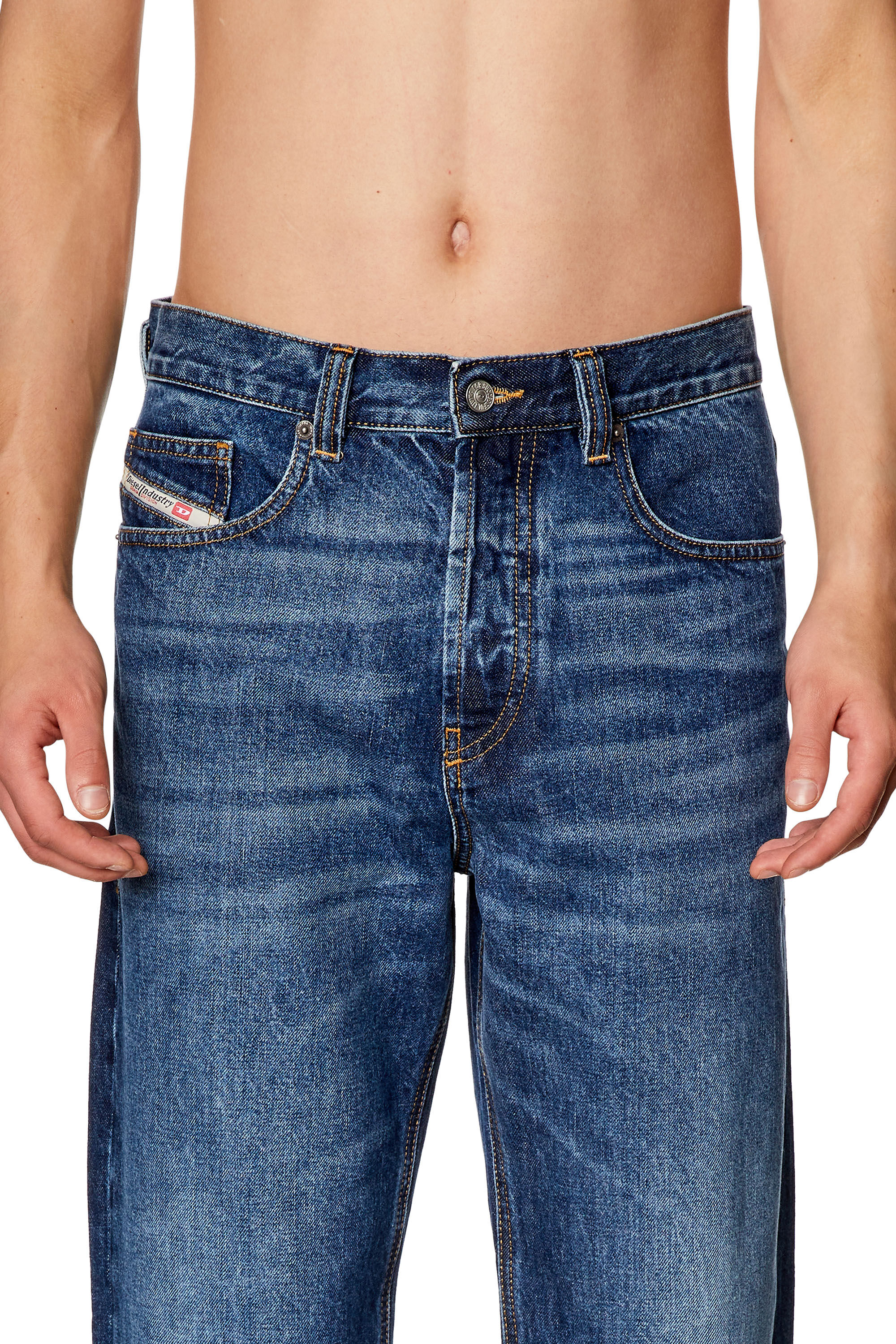 Diesel - Man Straight Jeans 2010 D-Macs 09I27, Dark Blue - Image 5