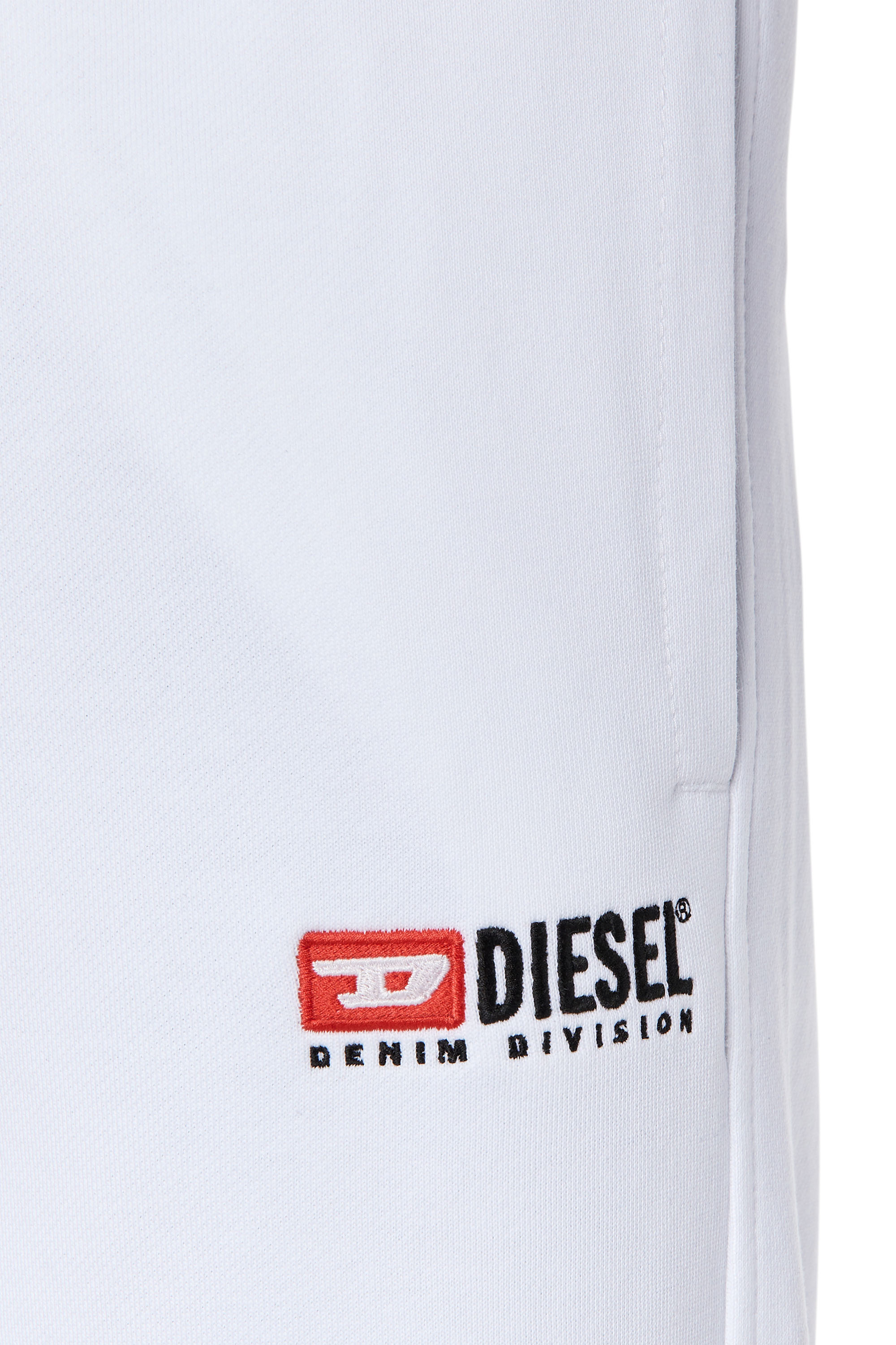 Diesel - P-TARY-DIV, Man's Track pants with embroidered logo in White - 5